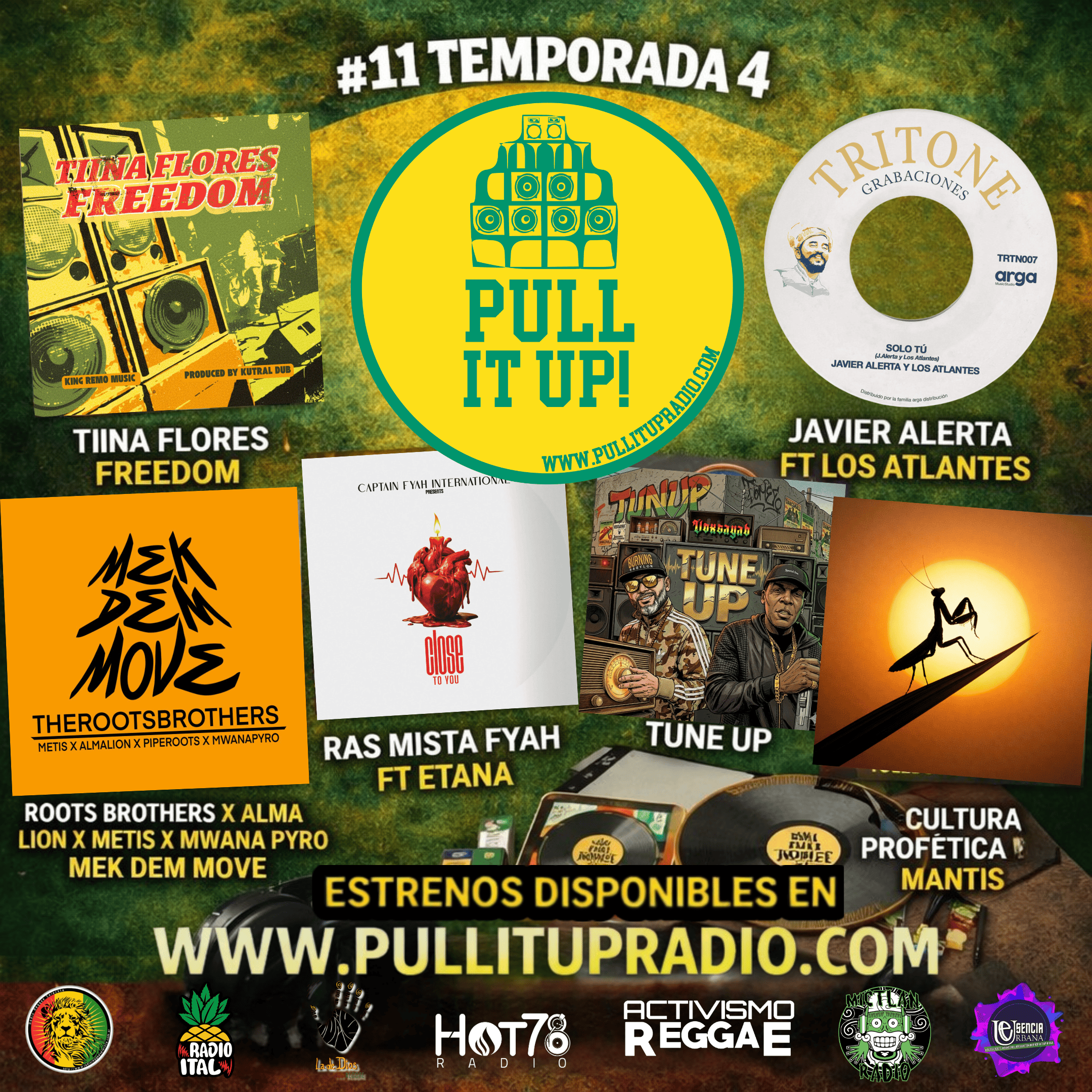 Pull it up 라디오 쇼 - S4 Ep 11 - 프리미어, 글로벌 연결 및 문화의 흐름