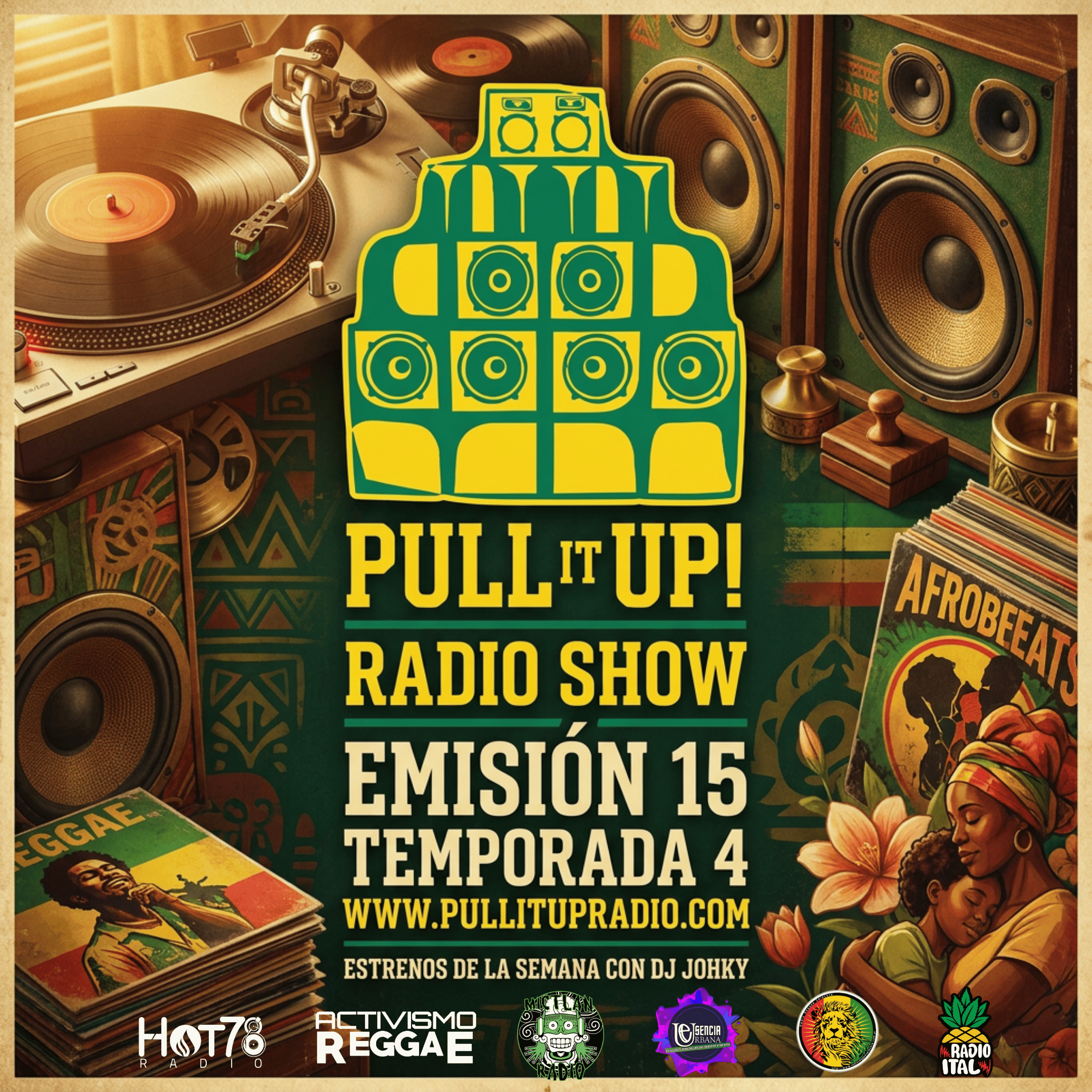 Pull It Up Radio Show – T. 4 | E. #15 Especial de Mayo | Homenaje a las madres + estrenos de la semana