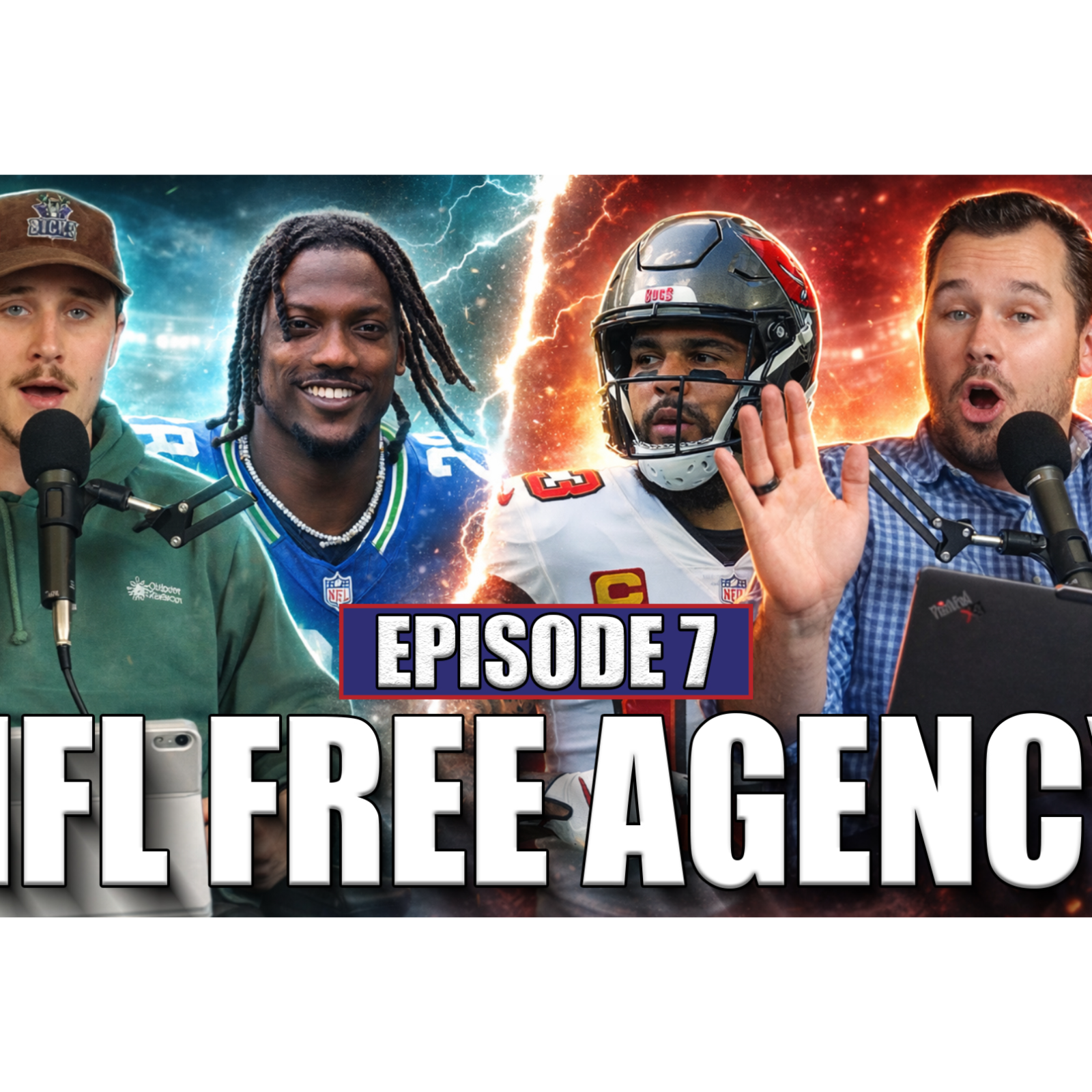 NFL Free Agency | 2026 NFL Mock Draft | Floor/Ceiling For Top Prospects and More! episode artwork