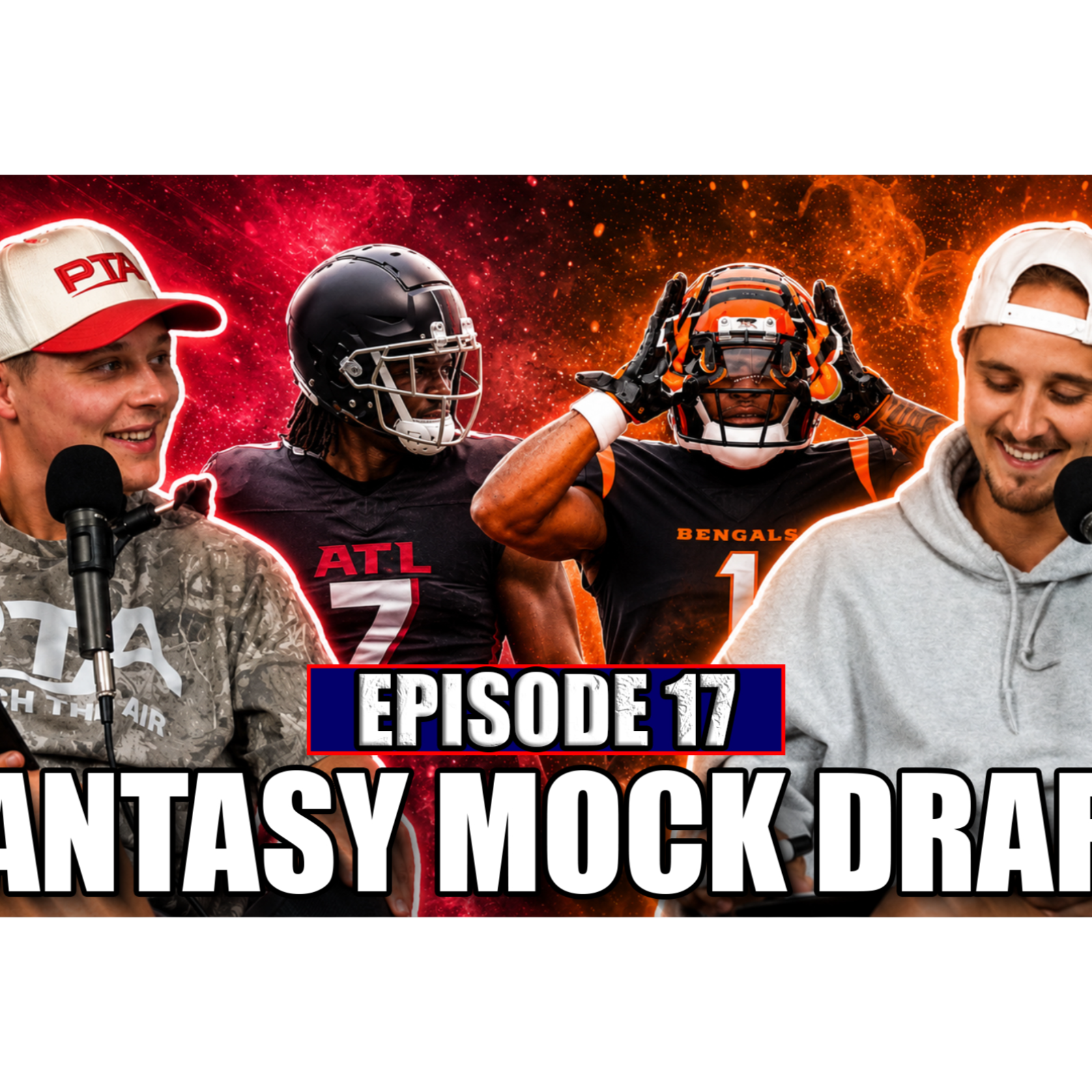 Way Too Early Fantasy Football Mock Draft (5 Rounds) | Ep.17 episode artwork