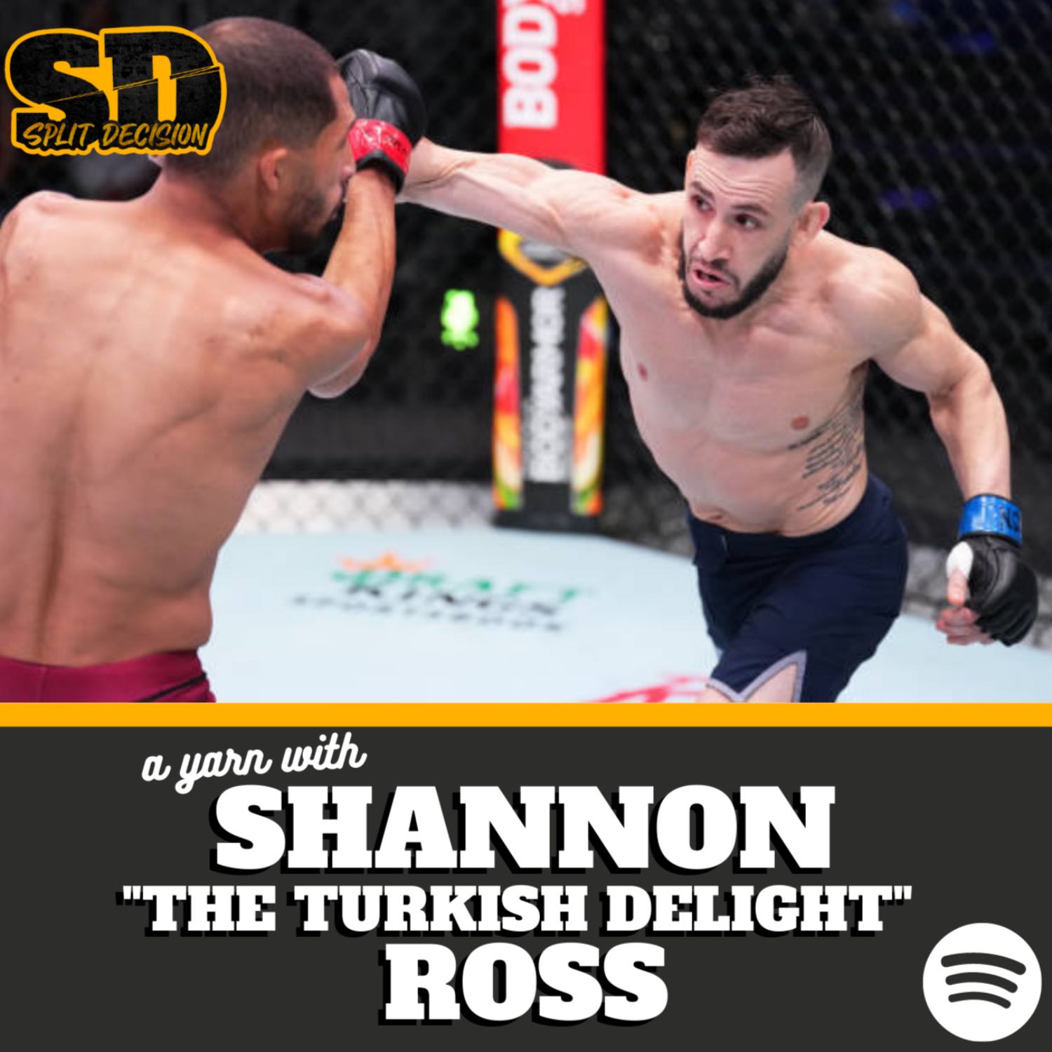 Shannon Ross fought through a ruptured appendix to secure a UFC debut on home soil