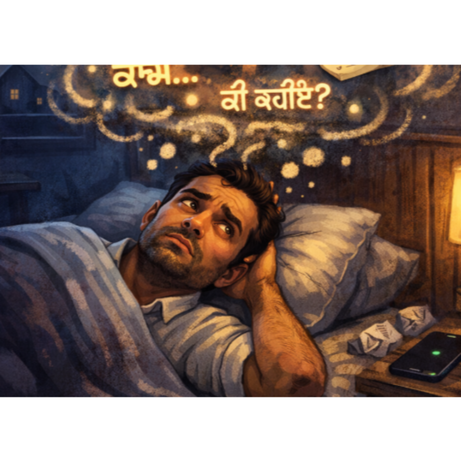 ਦਿਮਾਗ਼ ਕਦੇ ਚੁੱਪ ਕਿਉਂ ਨਹੀਂ ਹੁੰਦਾ?