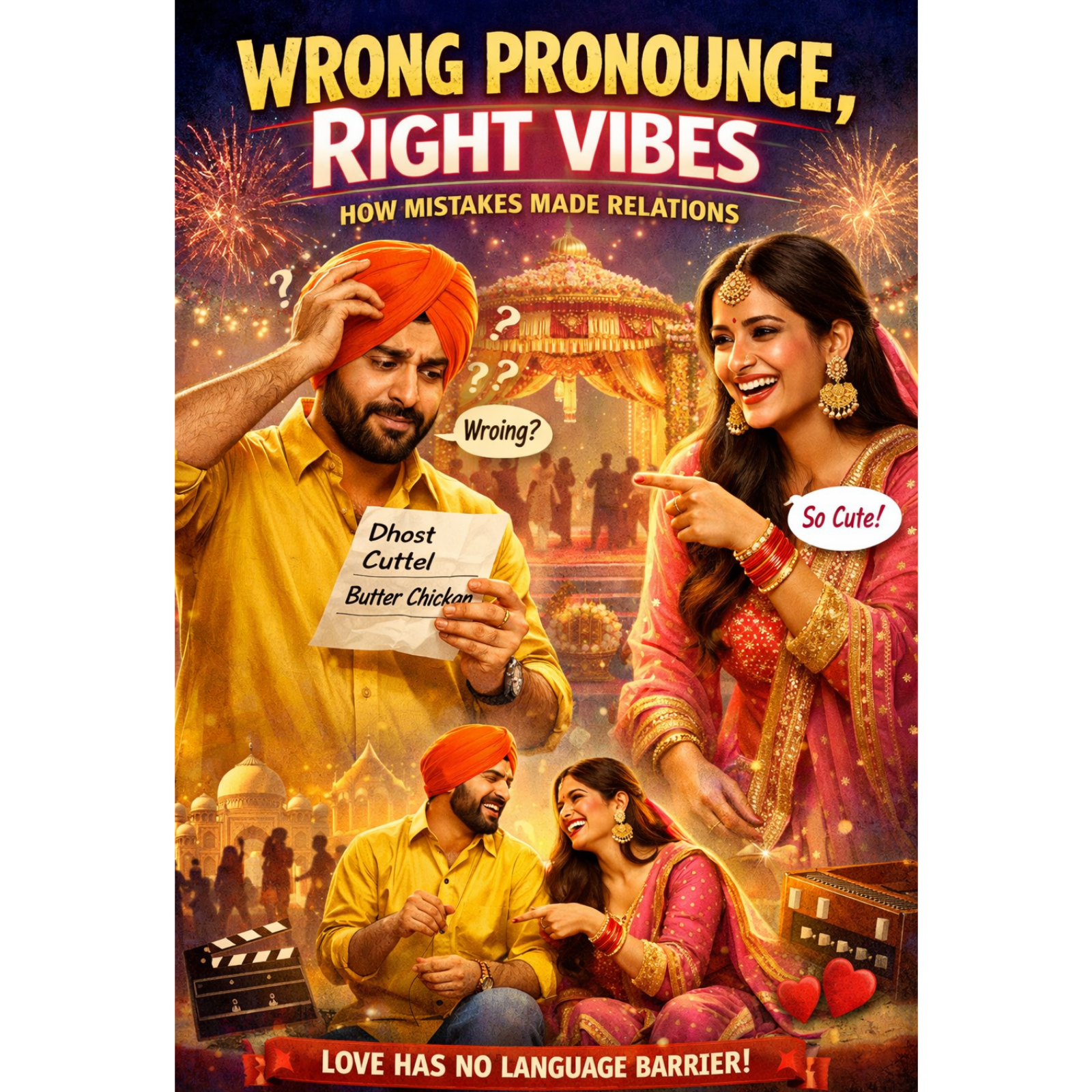 ਗਲਤ ਉਚਾਰਨ, ਸਹੀ ਜਜ਼ਬਾਤ: ਕਿਵੇਂ ਗਲਤੀਆਂ ਨੇ ਰਿਸ਼ਤੇ ਬਣਾਏ।