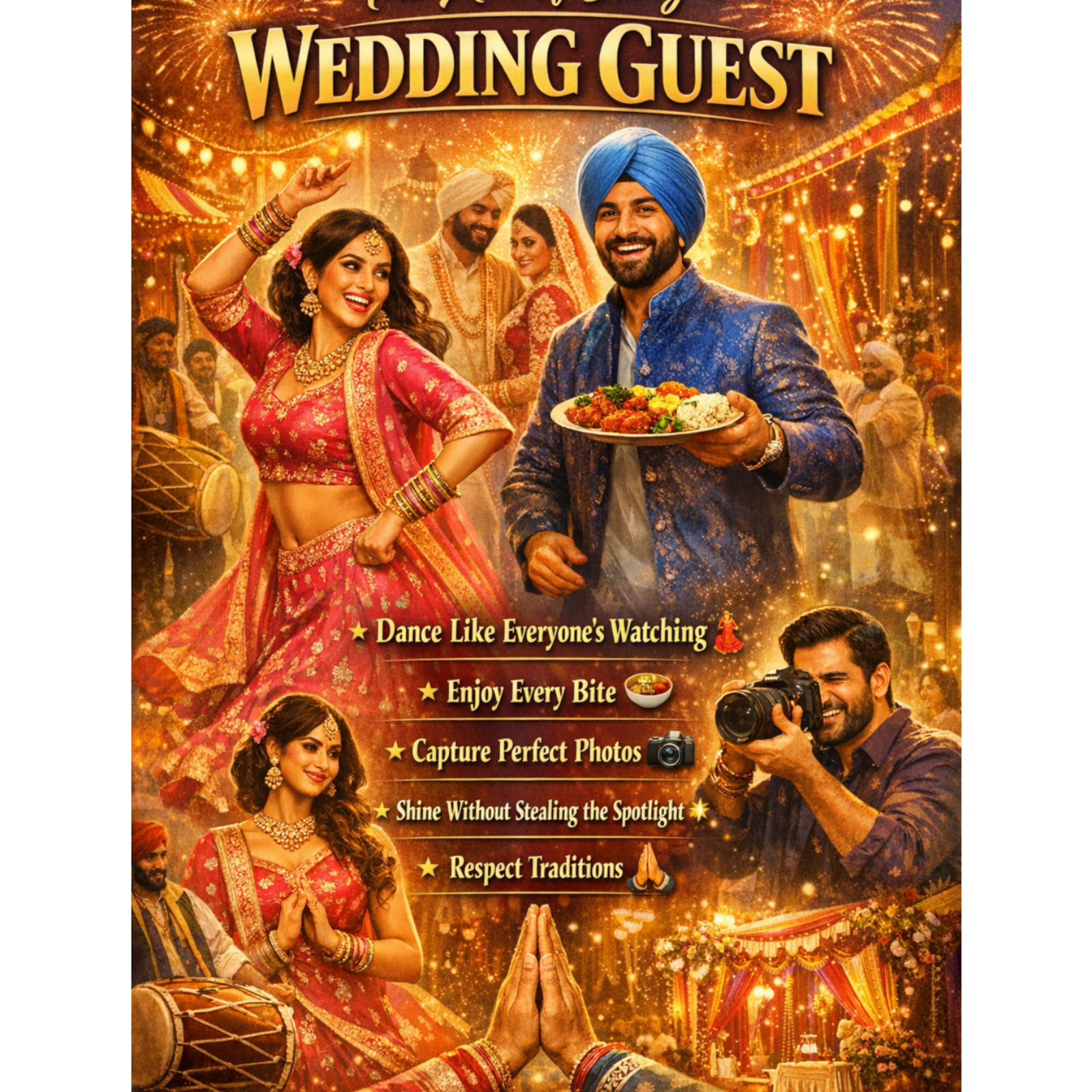 ਵਿਆਹਾਂ ਵਿੱਚ ਮਹਿਮਾਨ ਬਣਨ ਦੀ ਕਲਾ