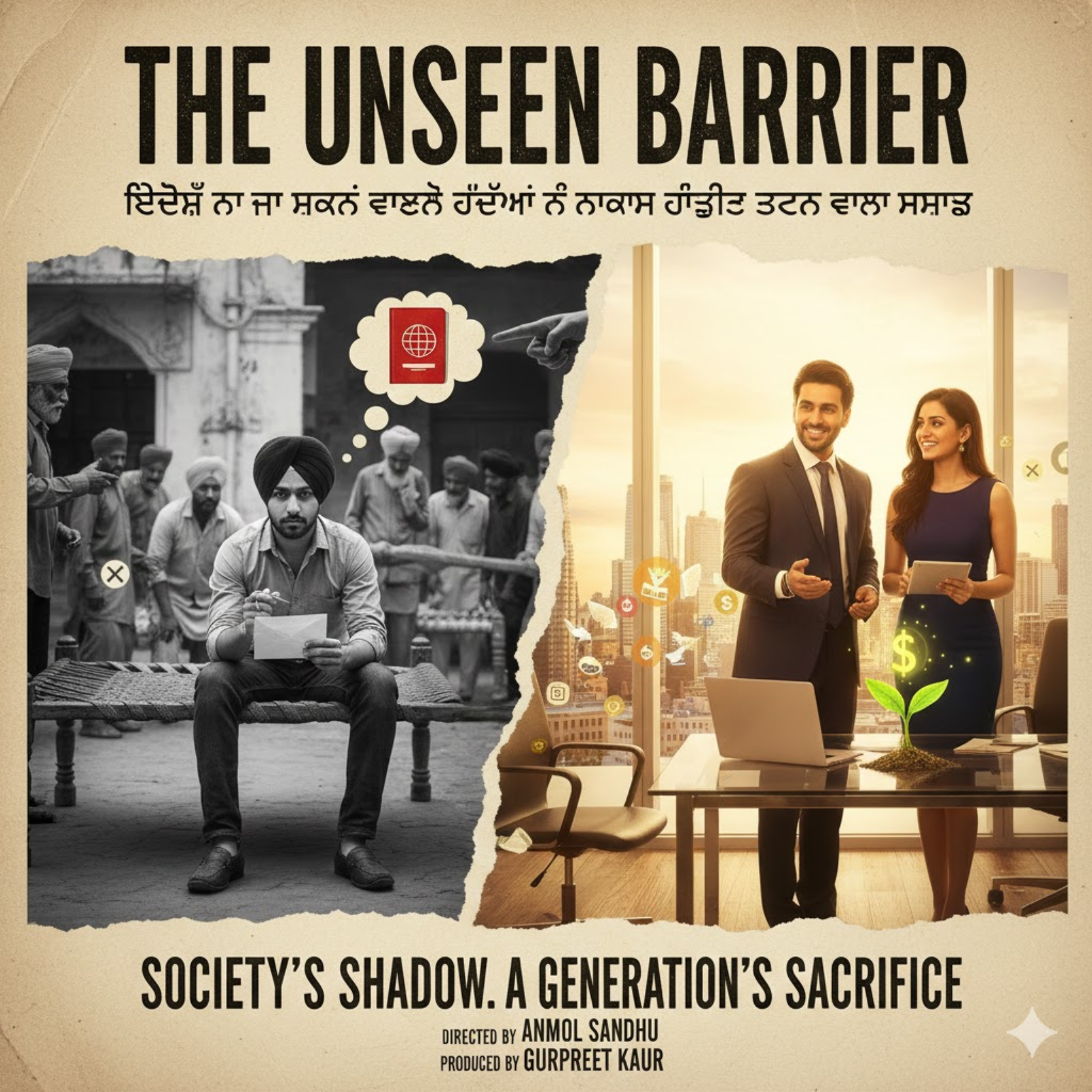 ਵਿਦੇਸ਼ ਨਾ ਜਾ ਸਕਣ ਵਾਲੇ ਬੱਚਿਆਂ ਨੂੰ ਨਾਕਾਮ ਘੋਸ਼ਿਤ ਕਰਨ ਵਾਲਾ ਸਮਾਜ