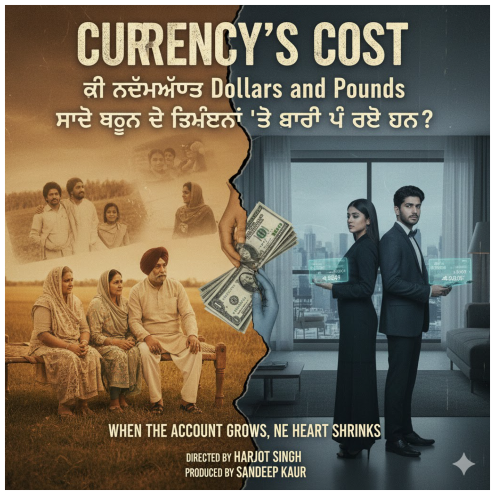 ਕੀ ਸੱਚਮੁੱਚ Dollars and Pounds ਸਾਡੇ ਖੂਨ ਦੇ ਰਿਸ਼ਤਿਆਂ 'ਤੇ ਭਾਰੀ ਪੈ ਰਹੇ ਹਨ?