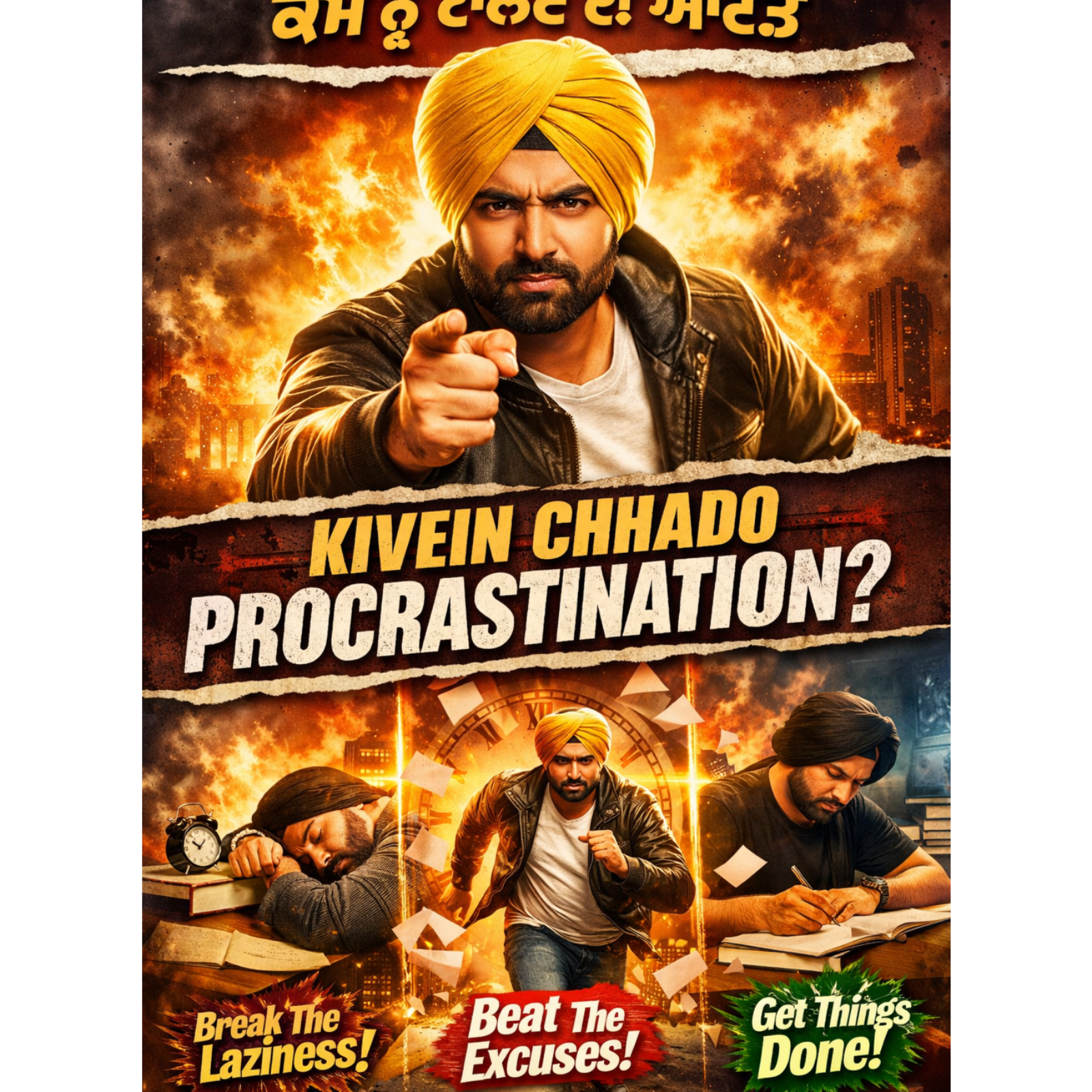 ਕੰਮ ਨੂੰ ਟਾਲਣ ਦੀ ਆਦਤ ਕਿਵੇਂ ਛੱਡੀਏ?   Stop Procrastinating