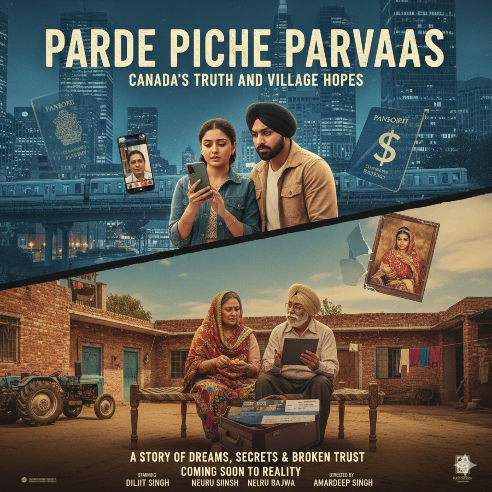 ਪਰਦੇ ਪਿੱਛੇ ਪ੍ਰਵਾਸ: ਕੈਨੇਡਾ ਦਾ ਸੱਚ ਅਤੇ ਪਿੰਡ ਦੀਆਂ ਉਡੀਕਾਂ