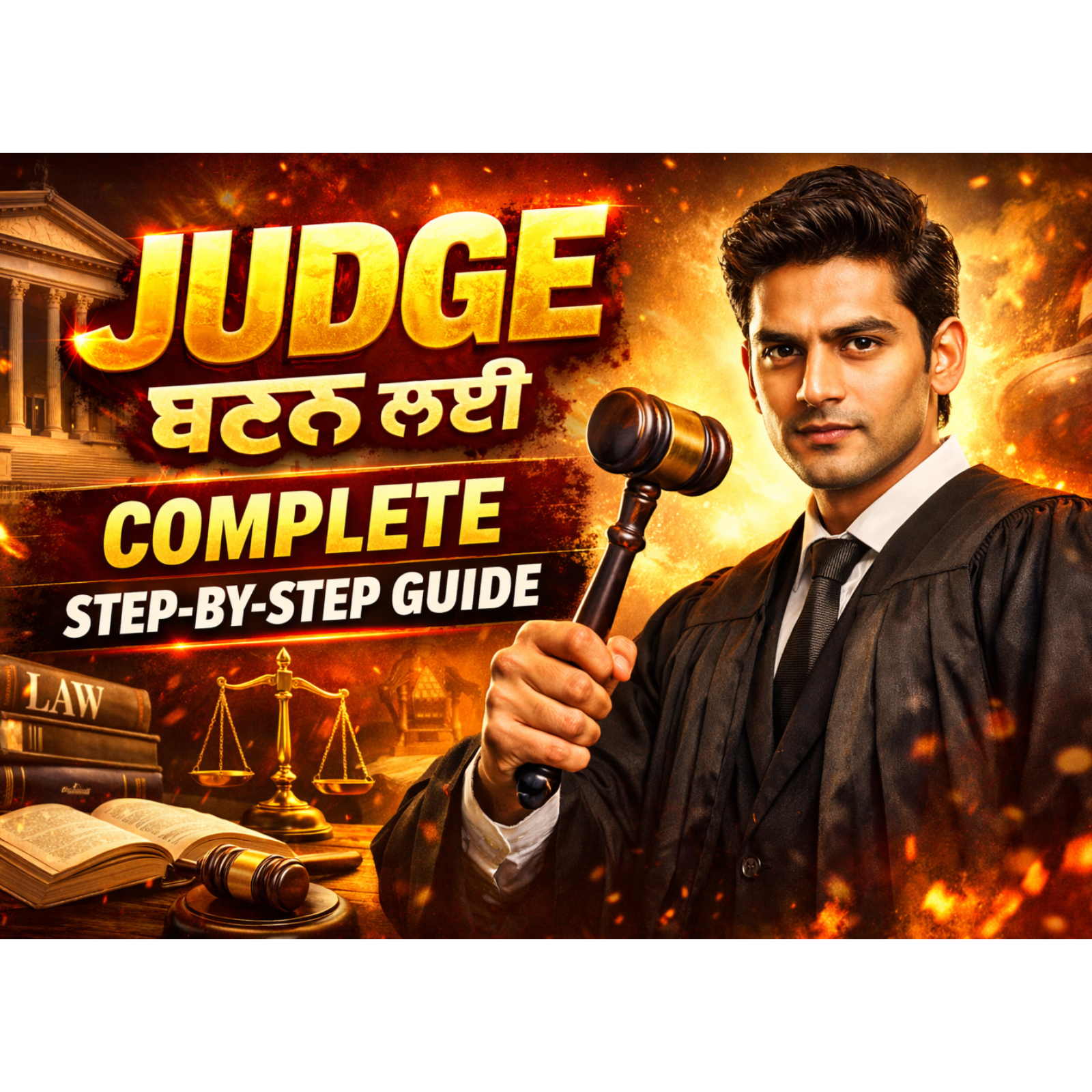 JUDGE ਬਣਨ ਲਈ COMPLETE STEP-BY-STEP GUIDE