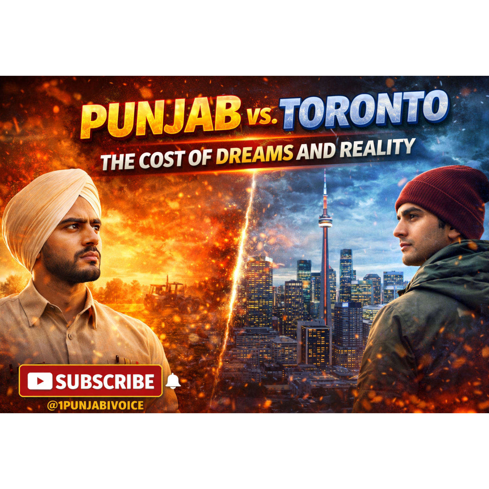 Punjab vs. Toronto: The Cost of Dreams and Reality