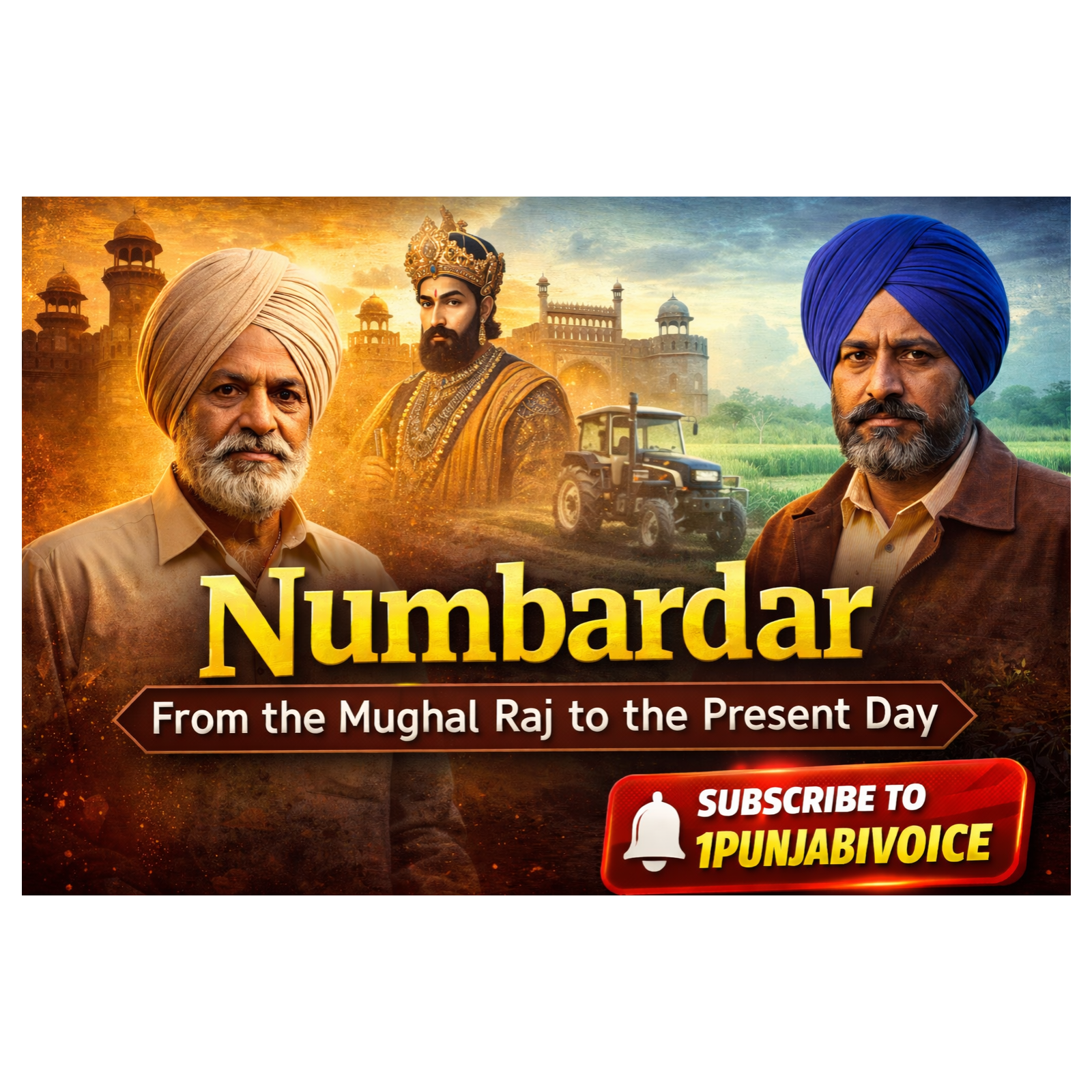 ਨੰਬਰਦਾਰ ਸਿਸਟਮ ਦਾ ਇਤਿਹਾਸ — ਮੁਗਲ ਕਾਲ ਤੋਂ ਅੱਜ ਤੱਕ..History of the Numbardar System — From the Mughal Raj to the Present Day