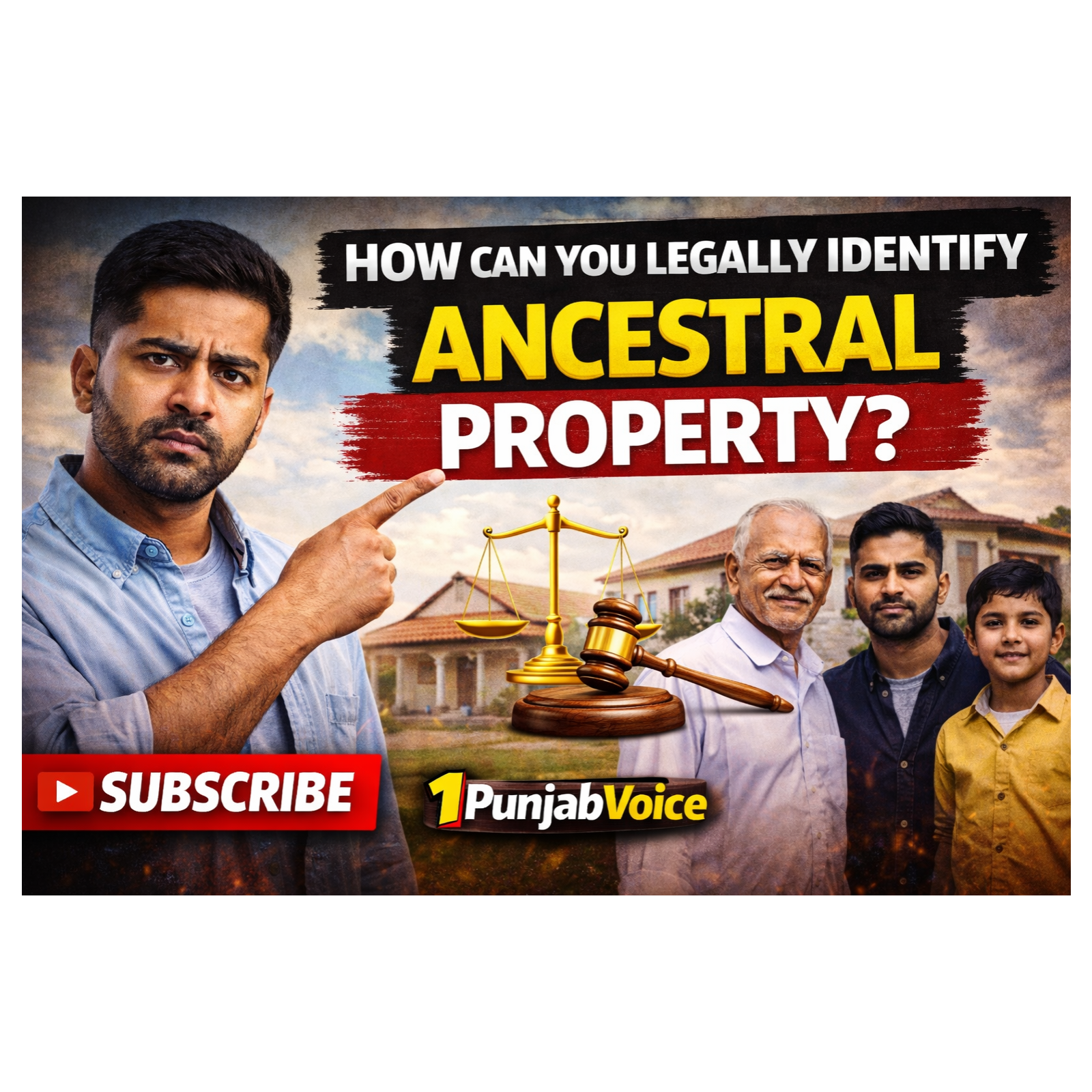 ਜੱਦੀ ਜ਼ਮੀਨ (Ancestral Property) ਦੀ ਪਛਾਣ ਕਿਵੇਂ ਕਰੀਏ? | How can you legally identify ancestral property in India?