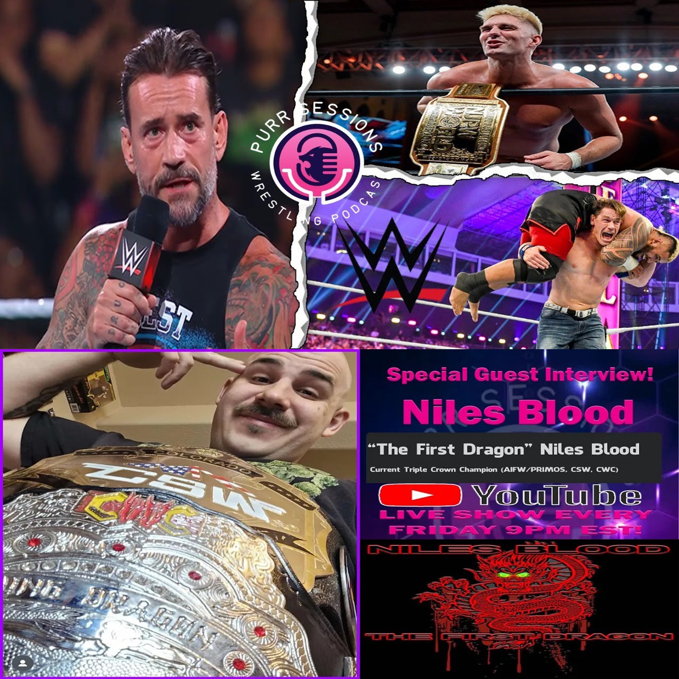 Purr Sessions Wrestling Podcast