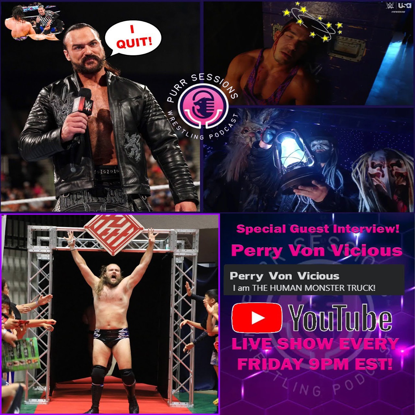 Purr Sessions Wrestling Podcast