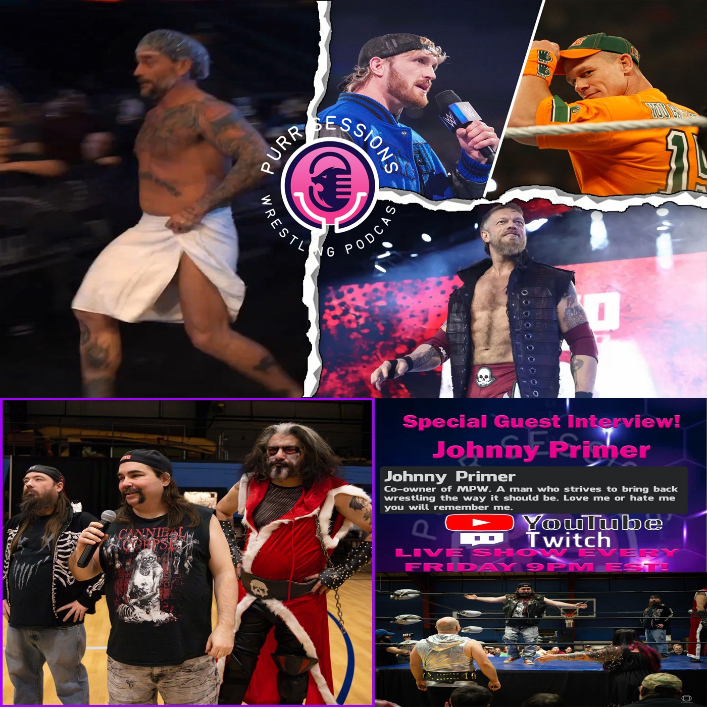 Purr Sessions Wrestling Podcast