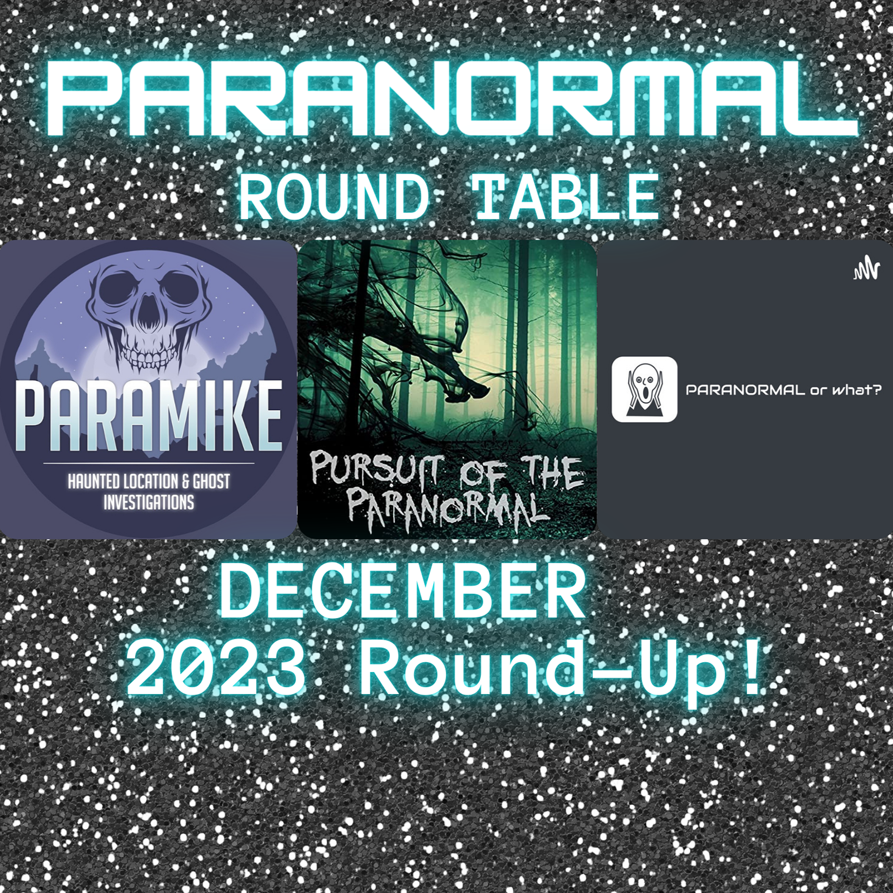 Paranormal Round Table - December - Podcast 2023 Round-up - My Haunted Hotel, Ancient Ram Inn, Stoke's Haunted Museum, Cannock Chase & More episode artwork