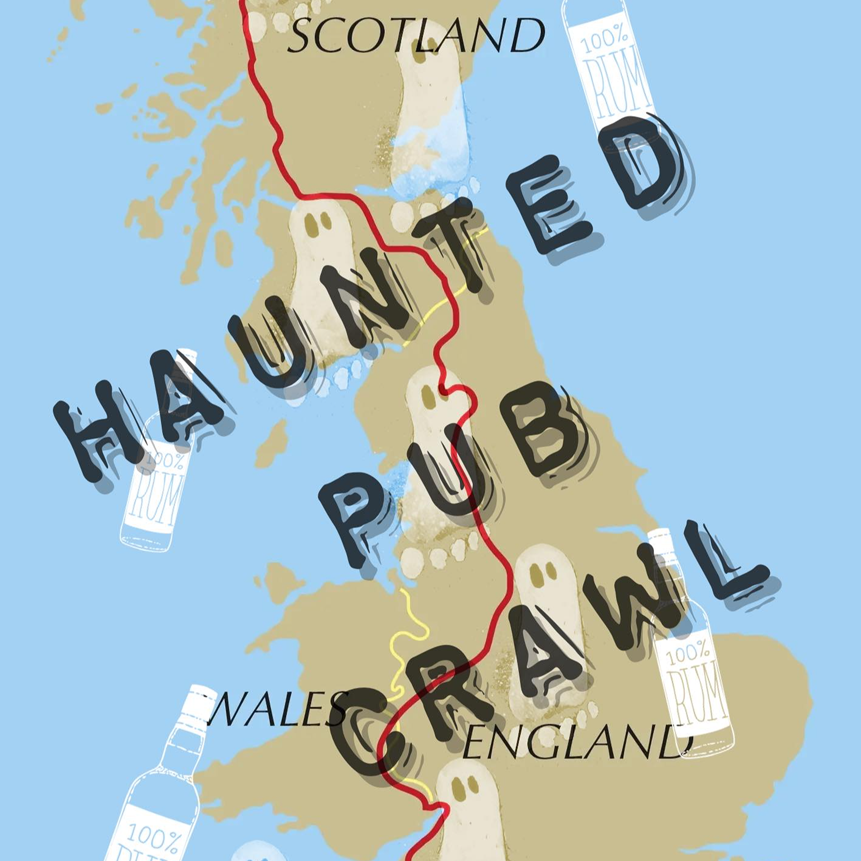 Haunted Pub Crawl - We are leaving Scotland episode artwork