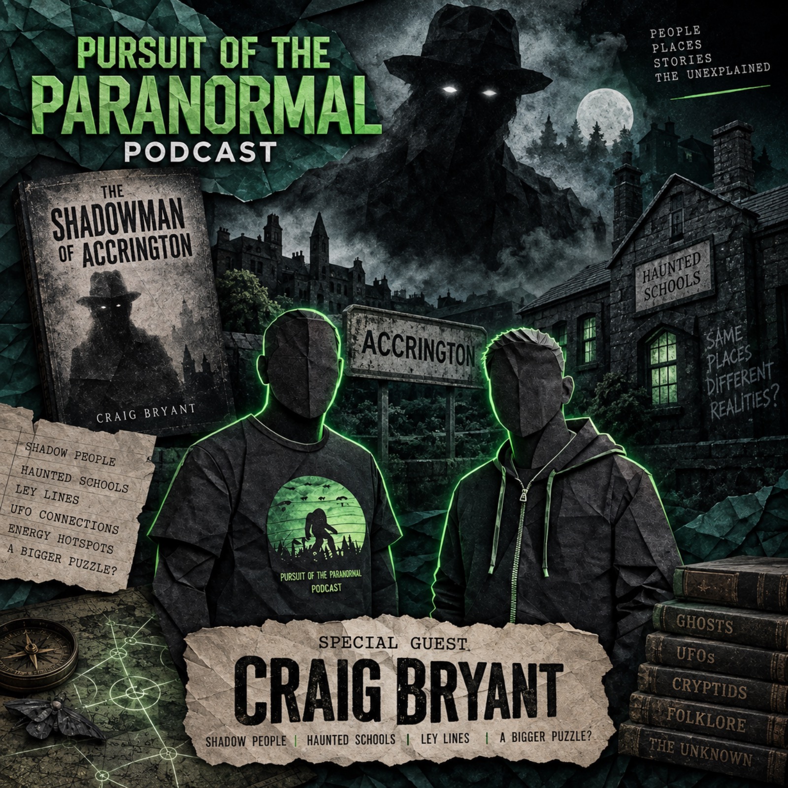 Shadow People, Haunted Schools & UFO Links with Craig Bryant | Ley Line Paranormal Hotspots | Pursuit of the Paranormal