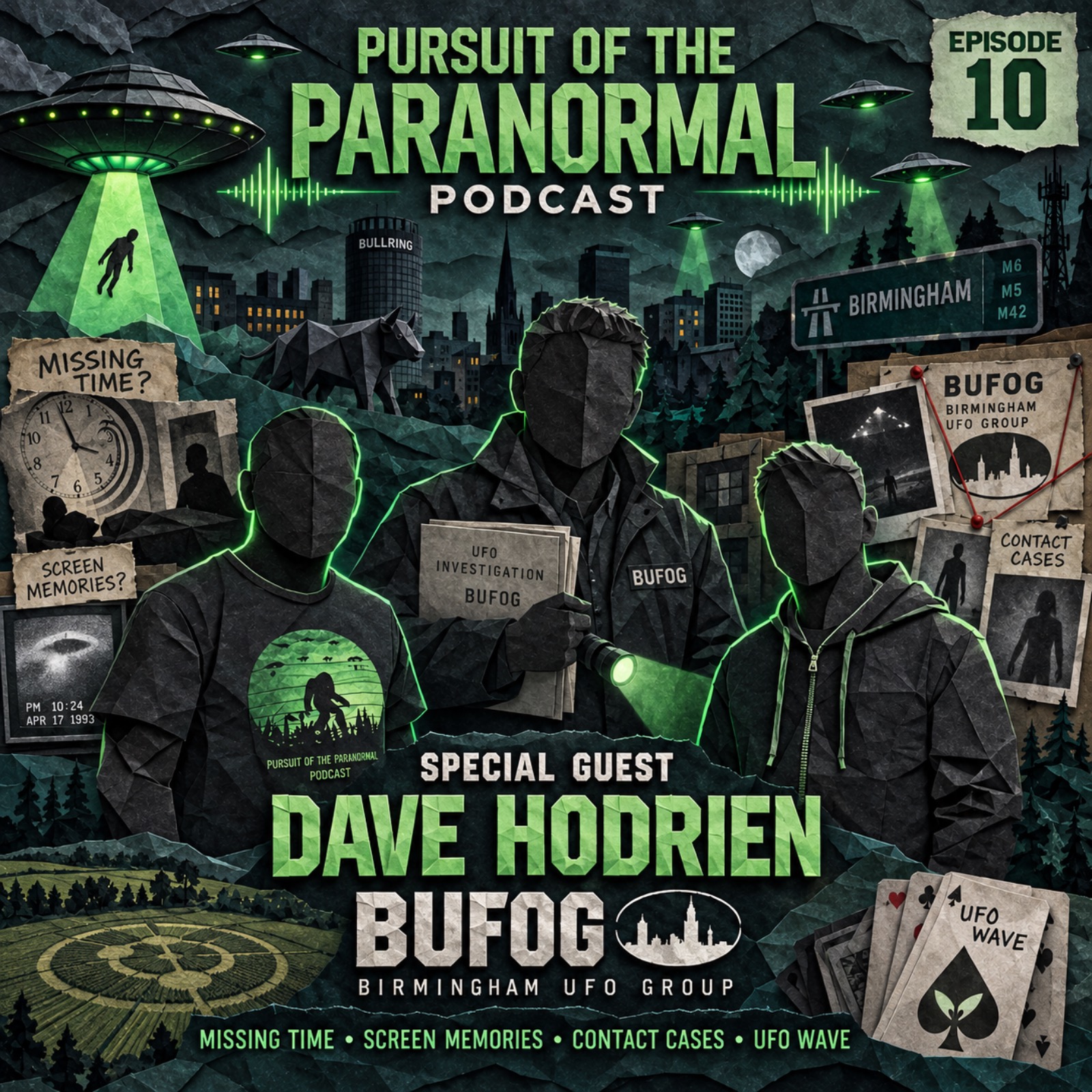 Alien Abductions, Missing Time & UFO Evidence with BUFOG’s Dave Hodrien | Pursuit of the Paranormal