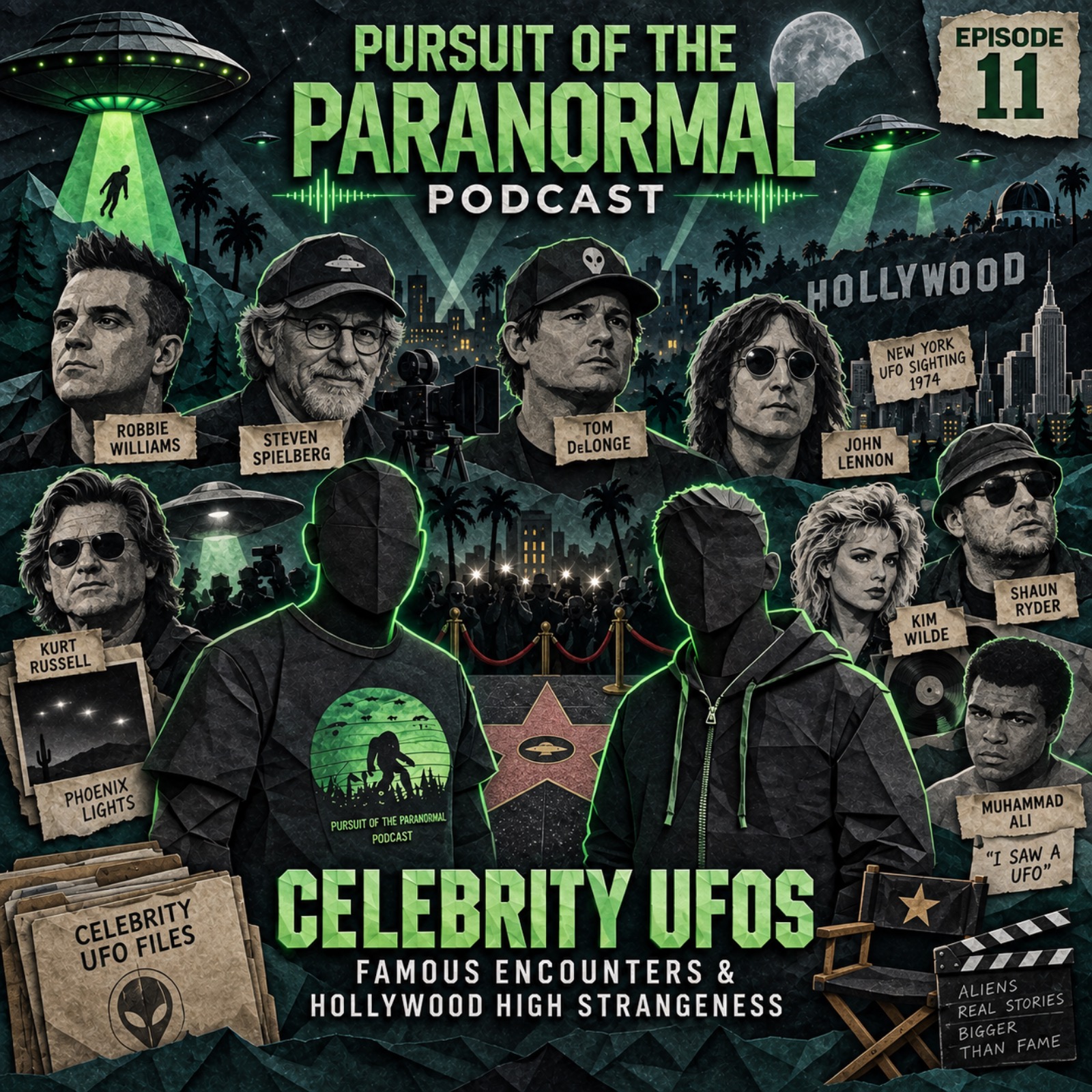 Celebrities Who’ve Seen UFOs | Robbie Williams, Spielberg, Lennon, DeLonge & More | Pursuit of the Paranormal