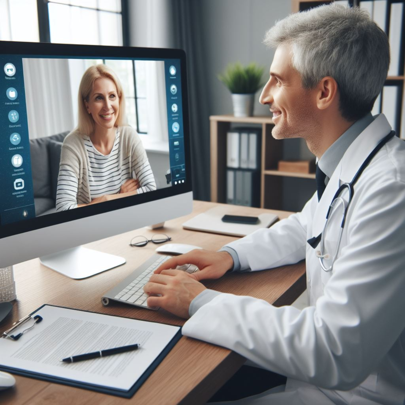 Medical Care Through Online Doctor Visits
