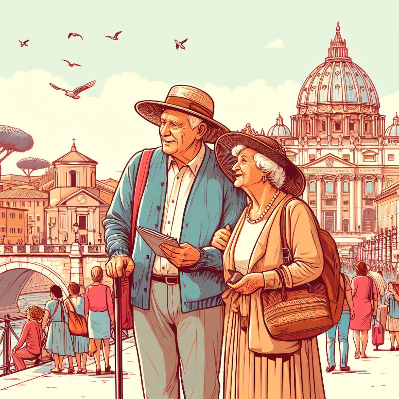 Elderly Traveling in Italy: How to Prepare for the Journey and Avoid Health Risks