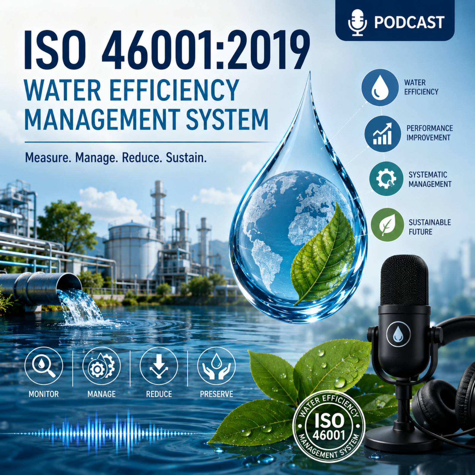 ISO 46001:2019 Water Efficiency Management episode artwork
