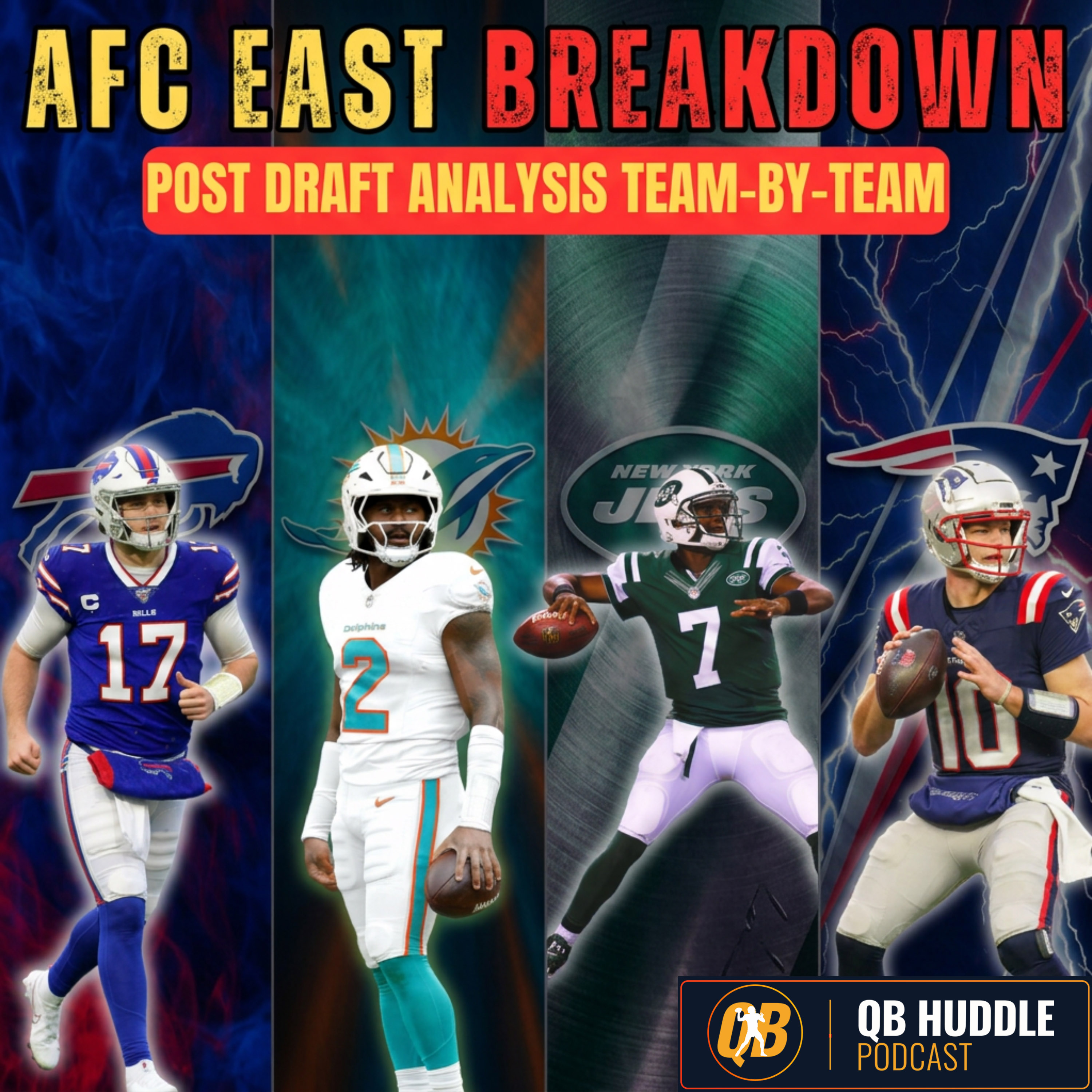 AFC East After the Draft: Bills, Dolphins, Patriots & Jets Breakdown episode artwork