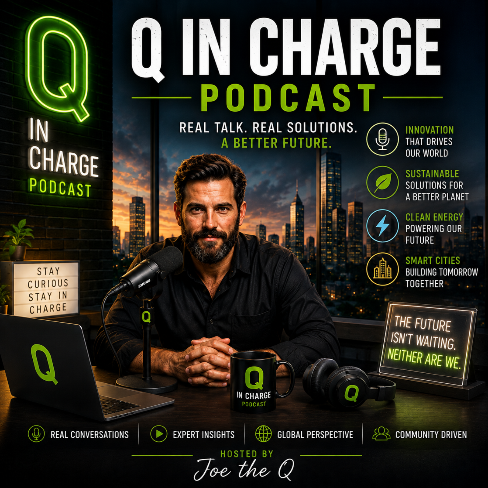 Q IN CHARGE cover art