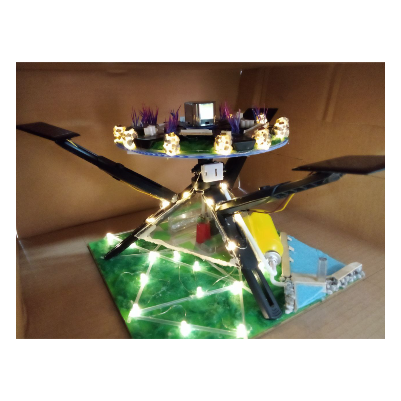 Stem Exhibition about Burj Al-Nur Al-Muntassir ( An-Nur Complex)