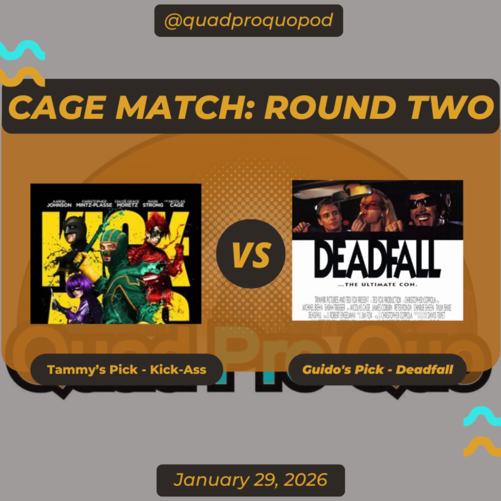 Burned Cage vs. Deep Fried Cage aka Kick-Ass vs. Deadfall