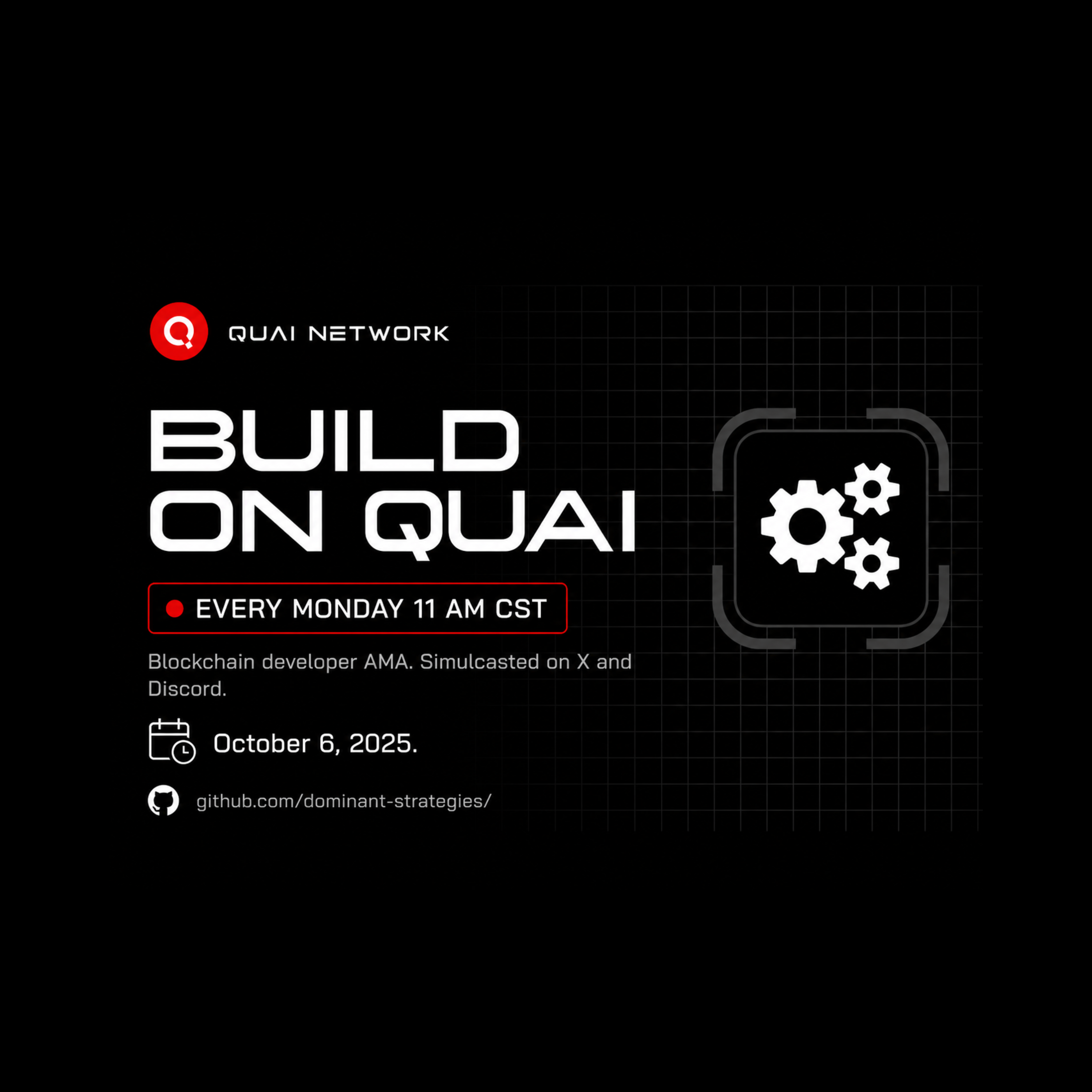Oct 06, 2025 | Blockchain Developer AMA with Quai Network Core Team episode artwork