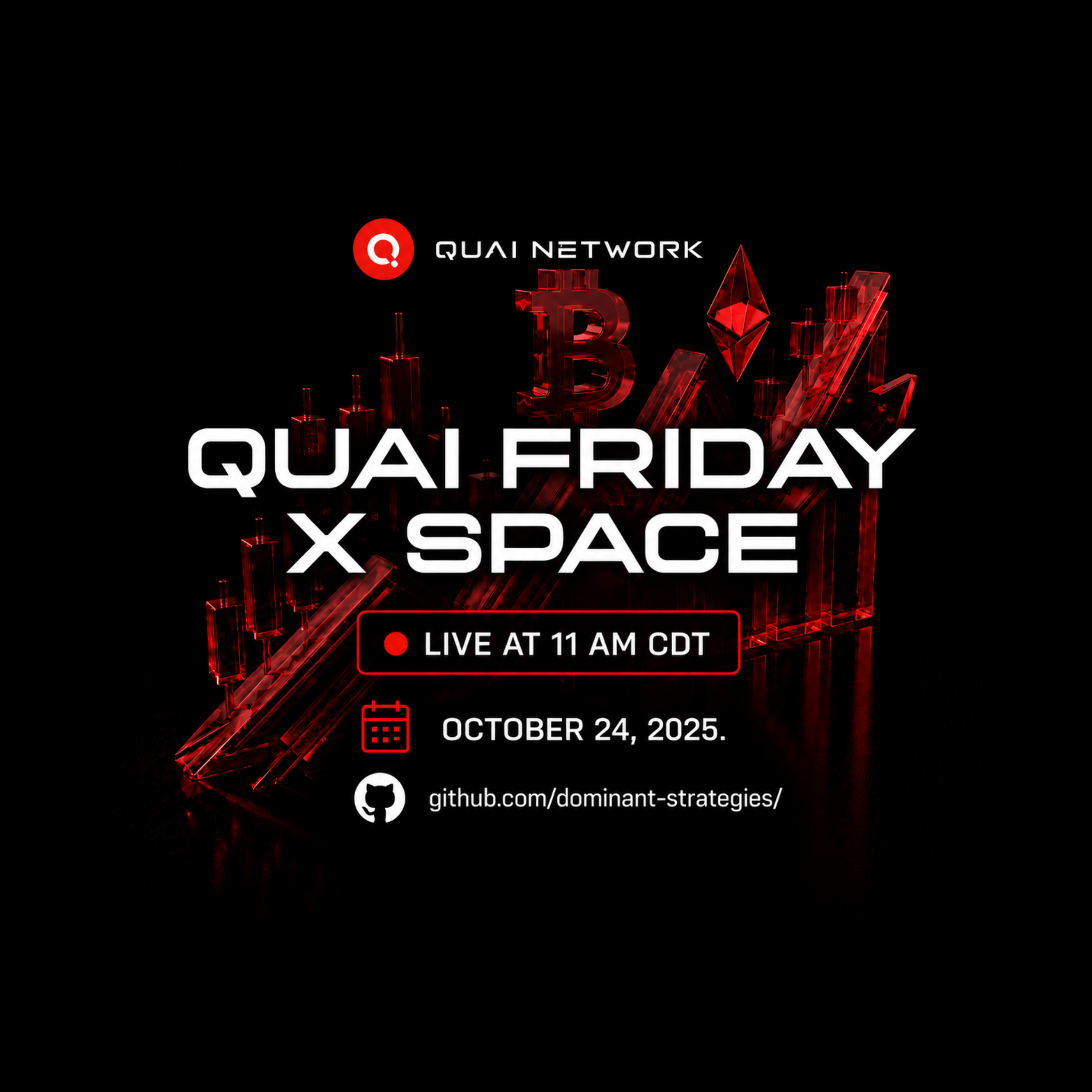 Oct 24, 2025 | Quai Friday - Privacy Coins Deep Dive $ZEC $XMR $DASH $QI Which One Is Digital Cash | Quai Network X-Space AMA  episode artwork