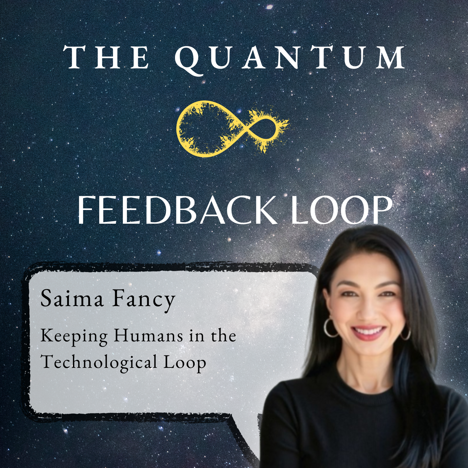 Keeping Humans in the Technological Loop: a Disscussion with Saima Fancy - podcast episode cover