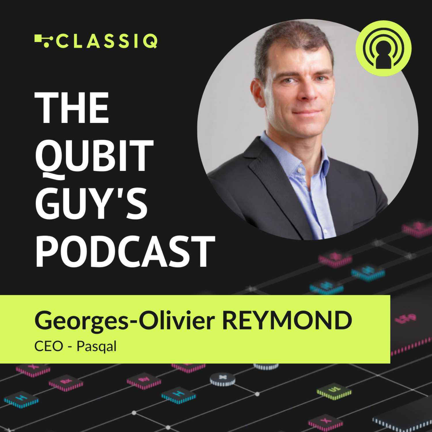Georges Reymond, CEO of Pasqal