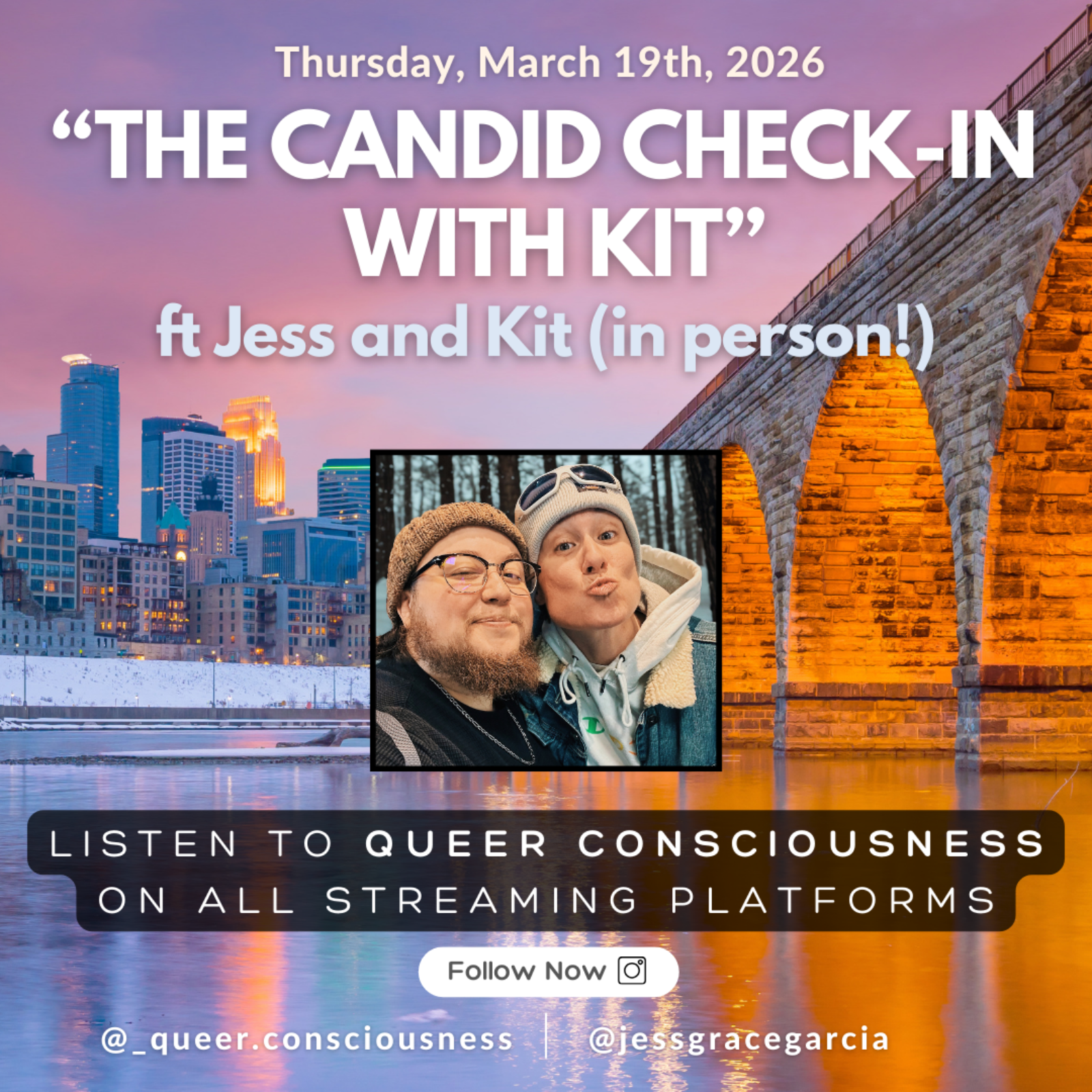 The Candid Check-in with Kit: Jess & Kit