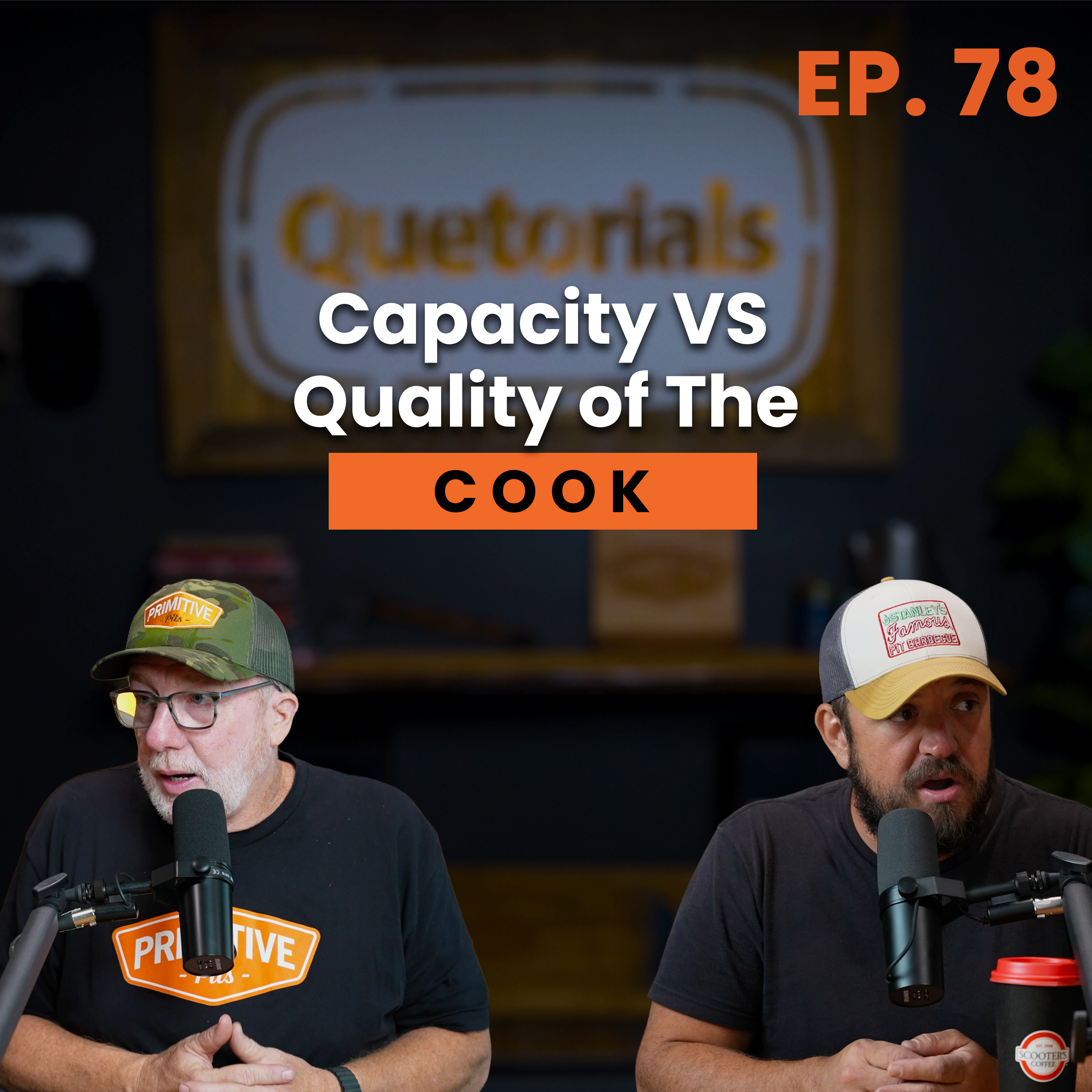 Capacity verses Quality when it comes to loading the BBQ smoker episode artwork