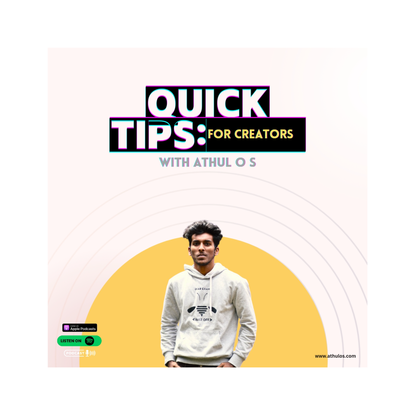 Quick tips for creators by Athul O S