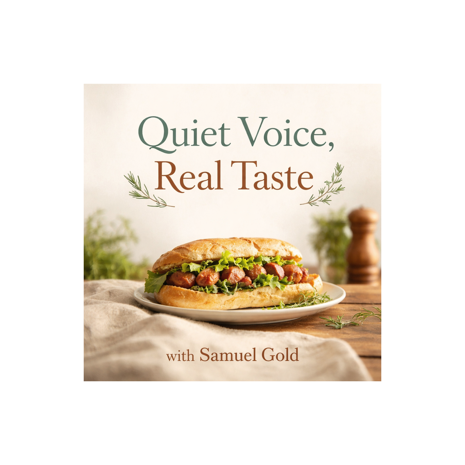 Quiet Voice, Real Taste cover art