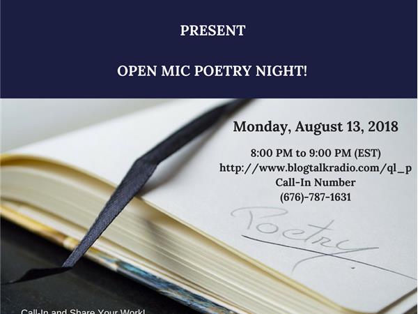 Quintessential Listening: Poetry Open Mic Call-in Show episode artwork