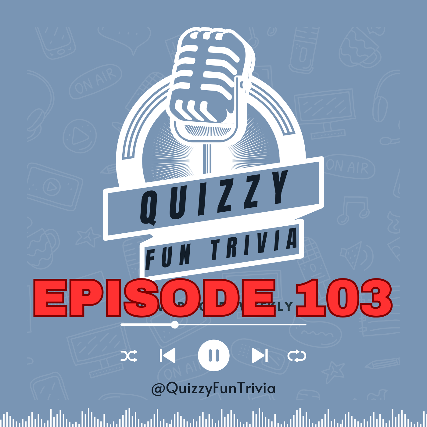 Quizzy #103: Murder Mysteries, Pasta, "z" Words episode artwork