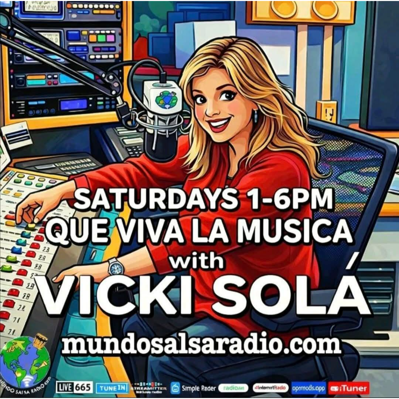 Que Viva La Música, #117, 7-25-26 episode artwork
