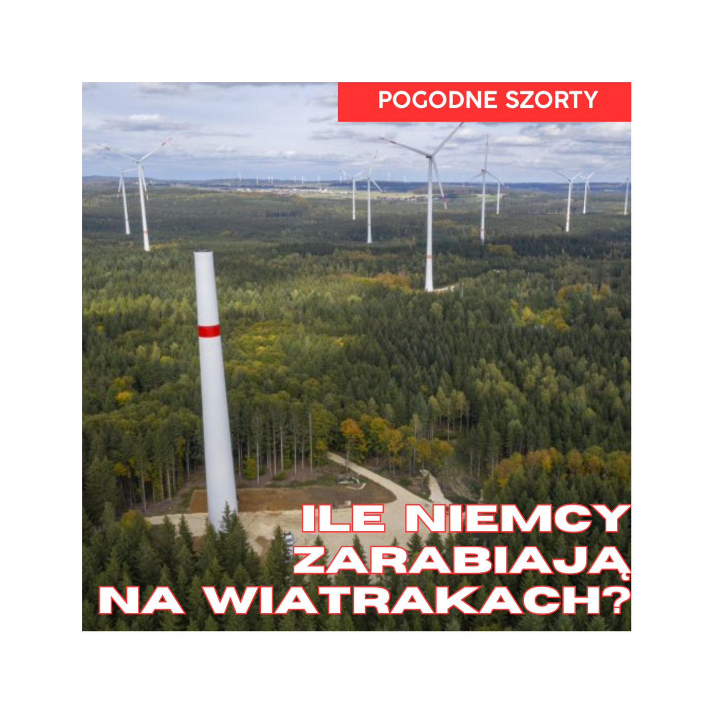 Ile Niemcy zarabiają na wiatrakach? | Pogodne Szorty #251 episode artwork