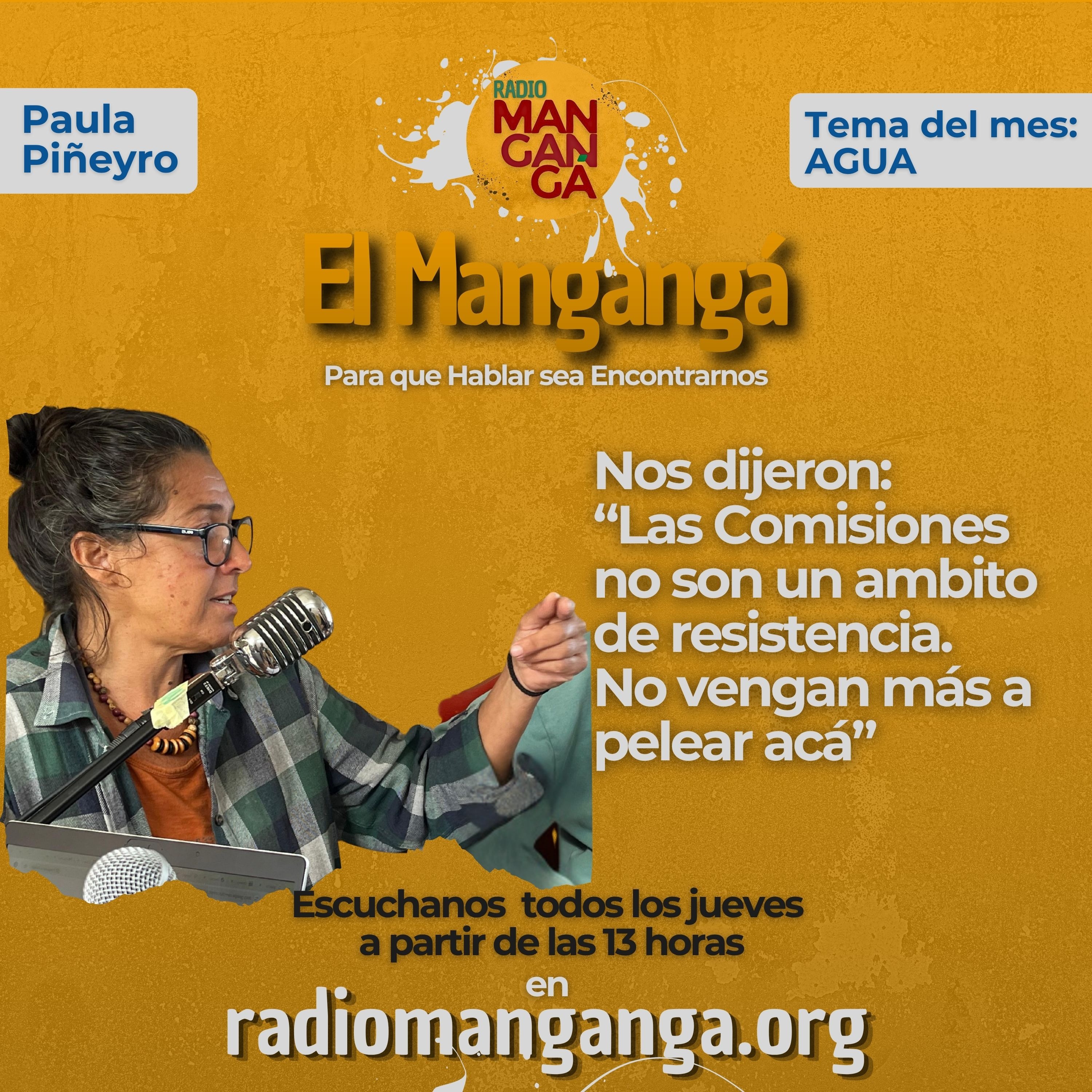 El agua no es un recurso: es vida Entrevista a Paula Piñeyro  episode artwork