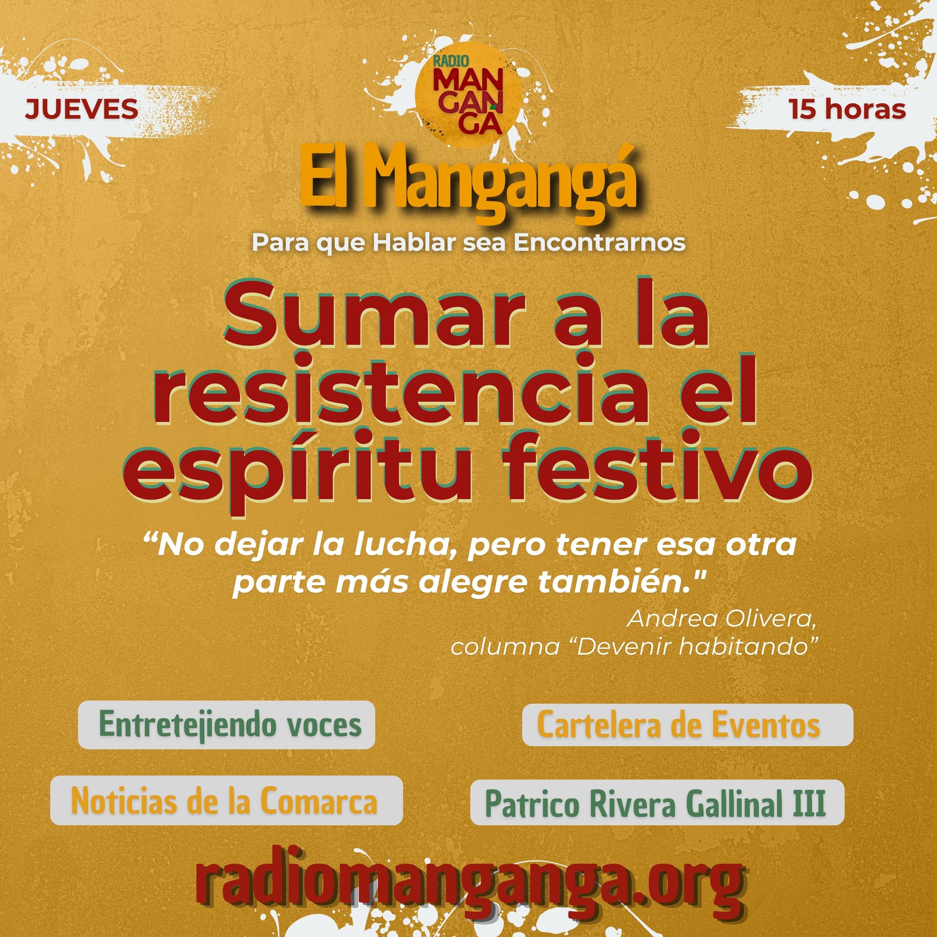 El MAngangá: Sumar a la resistencia el espíritu festivo episode artwork