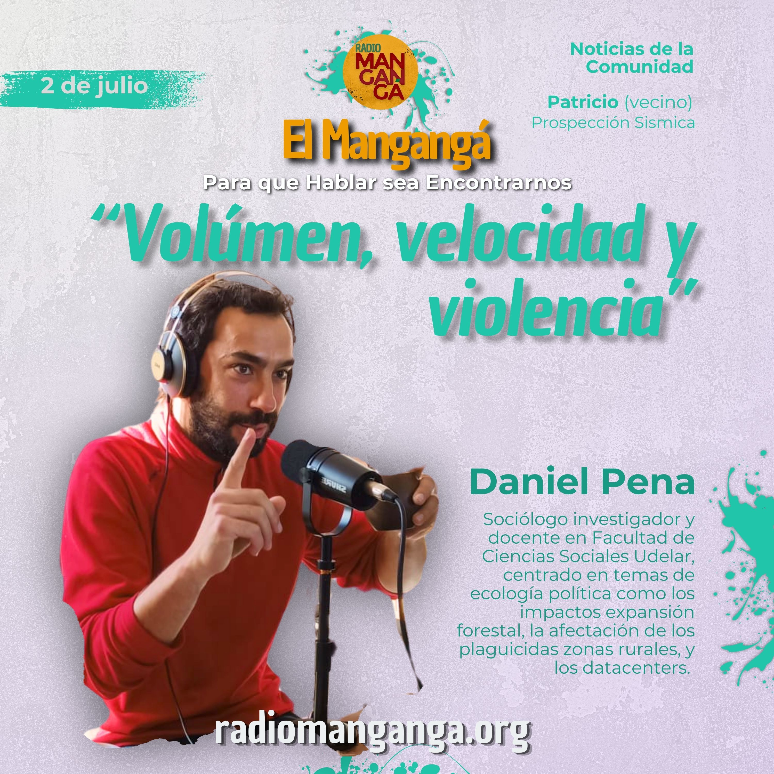 El Mangangá — Volúmen, velocidad y violencia. episode artwork