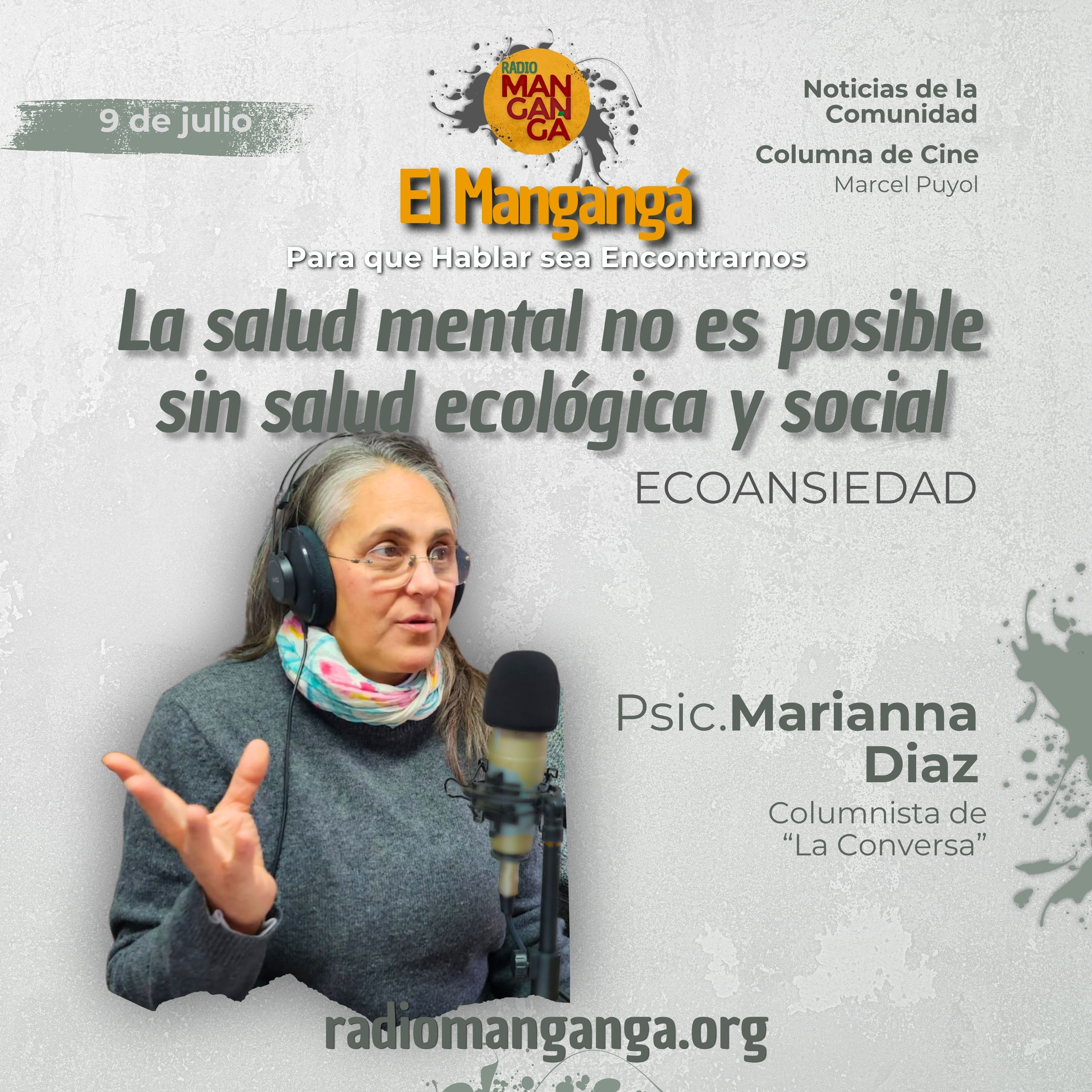 El Mangangá — Ecoansiedad - "La salud mental no es posible sin salud ecológica y social" episode artwork