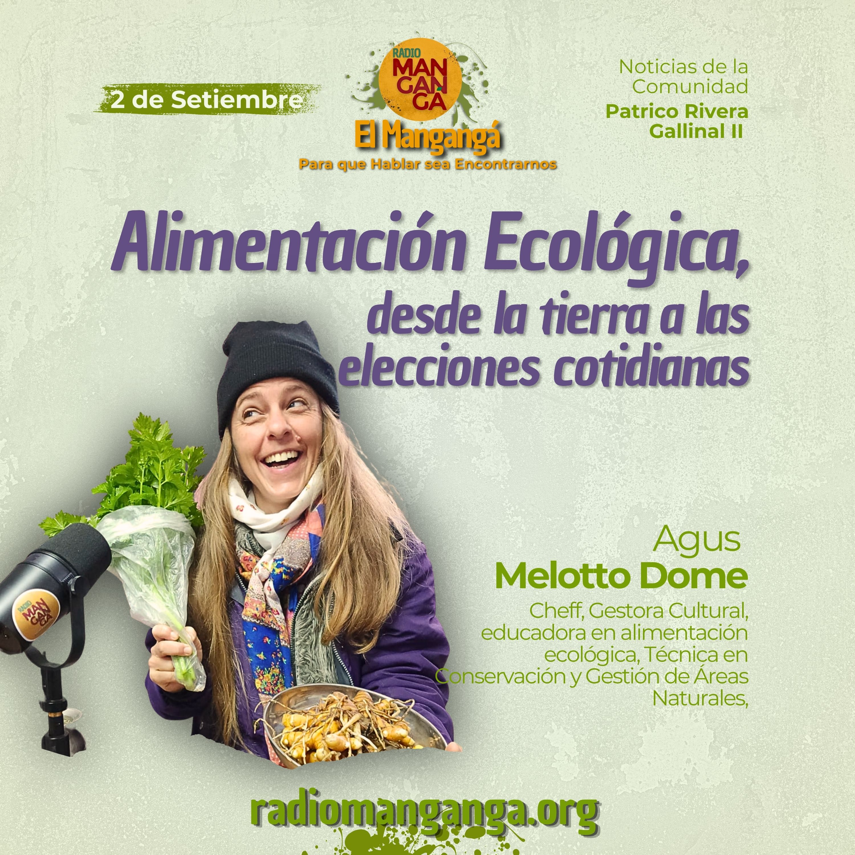 El Mangangá - Alimentación Ecológica, desde la tierra a las elecciones cotidianas" episode artwork
