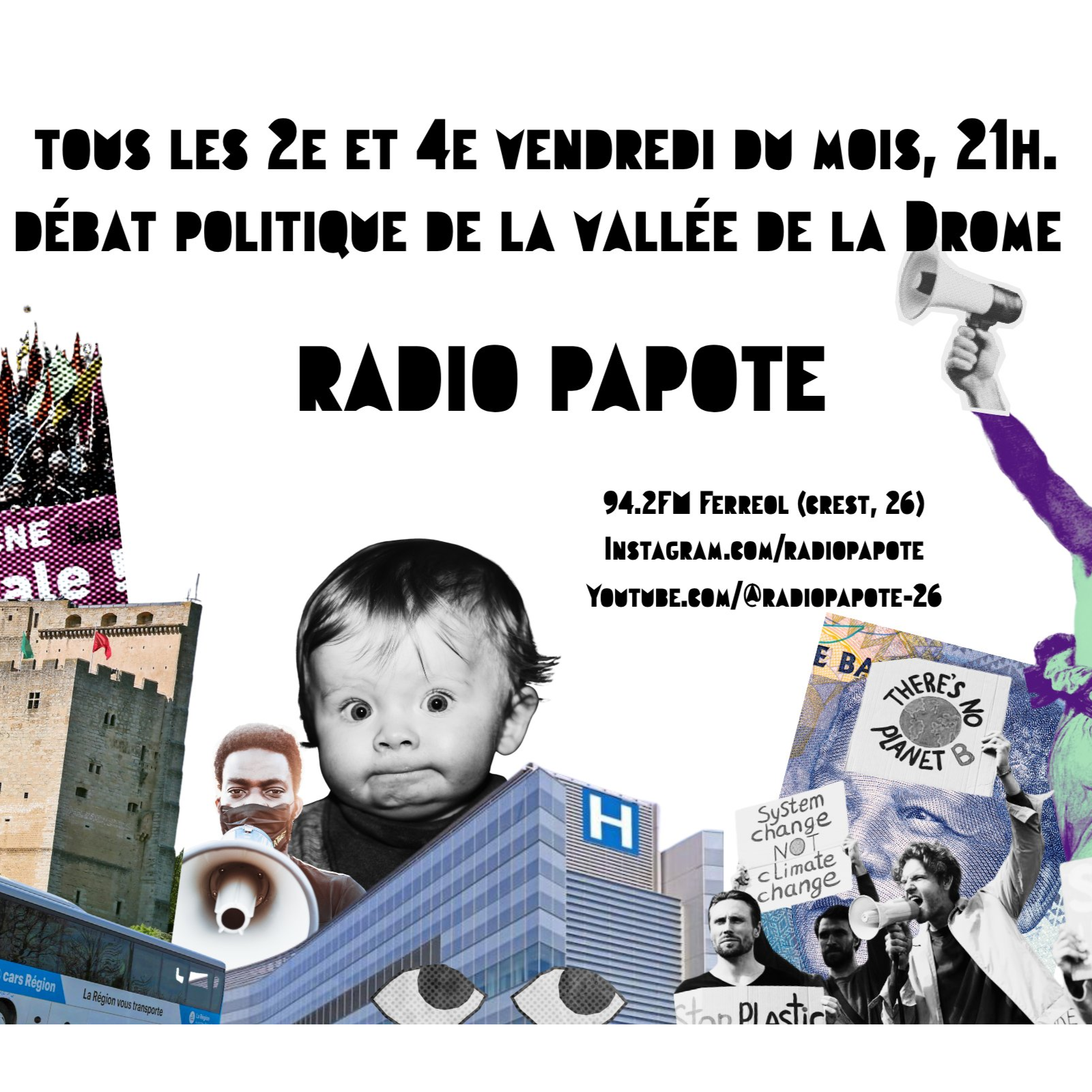 Radio Papote 13 Mars 2026 - Médias - Interview avec un journaliste "Le Crestois" episode artwork