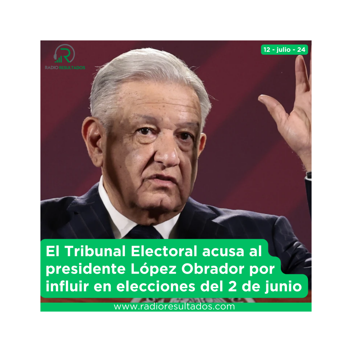 Noticias viernes 12 de julio 2024 episode artwork